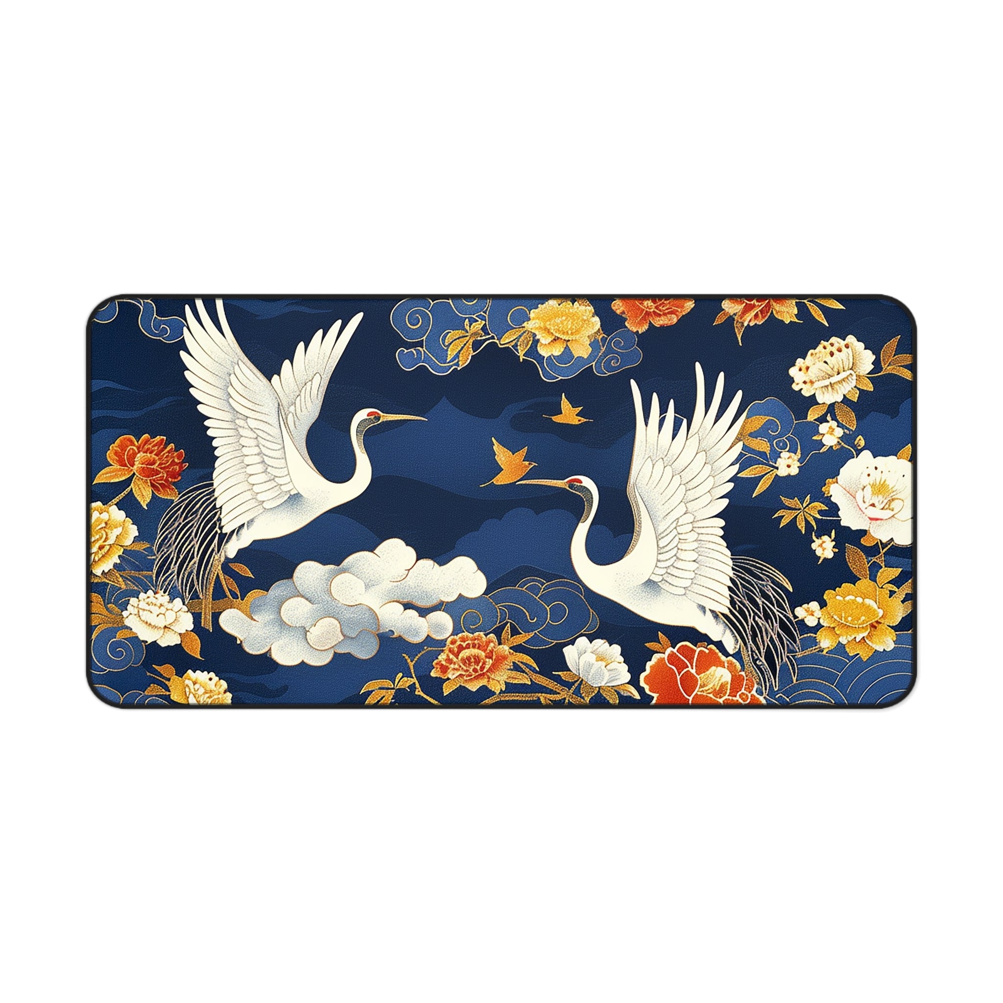japanese-cranes-art-desk-mat-mousepad-desk-pad-for-home-office-white-asian-crane-design-gift-for-bird-lovers-office-decor-wor