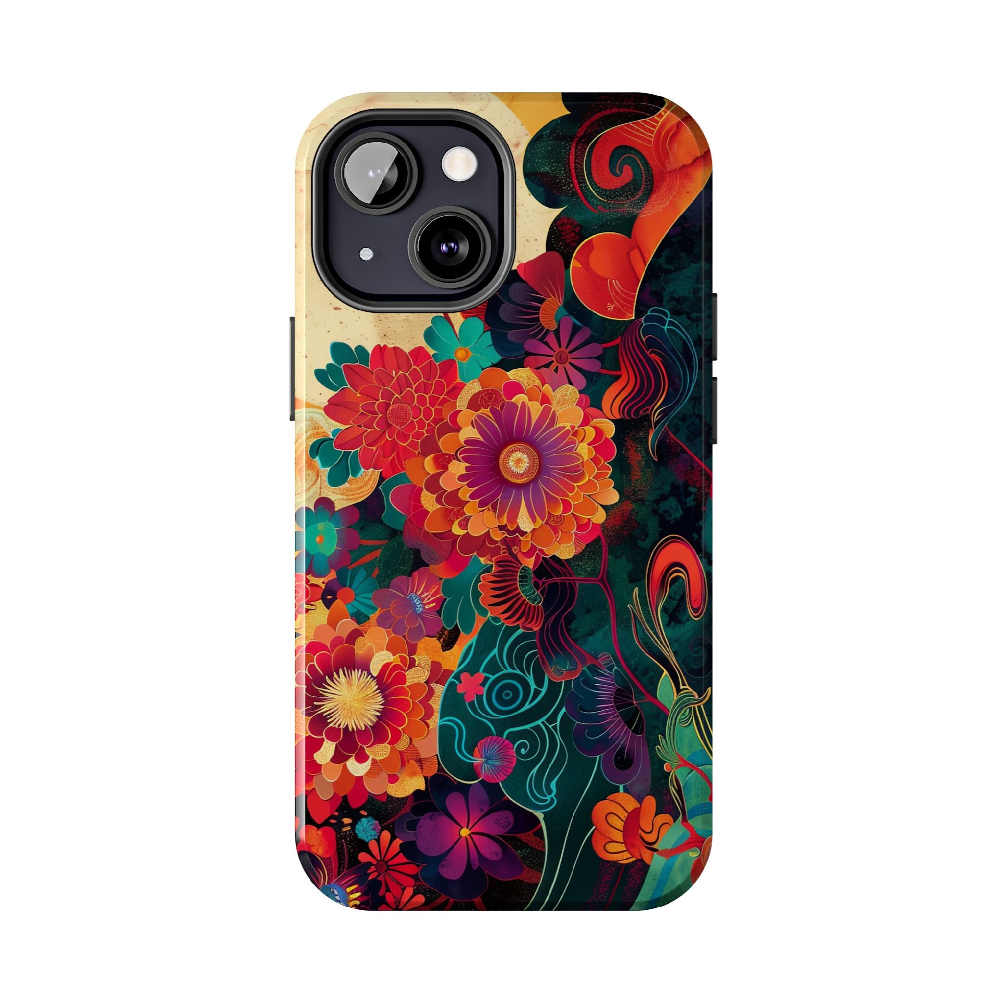 iphone-tough-case-retro-japanese-flowers-floral-phone-cover-vintage-japanese-style-protective-phone-case-asian-floral-design-