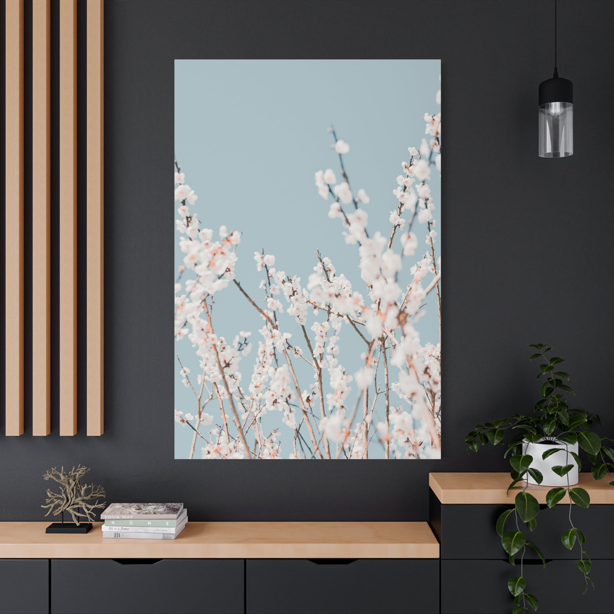 canvas-print-blossom-flowers-minimalist-aesthetic-wall-art-matte-stretched-1-25in-home-decor-floral-decor-elegant-artwork