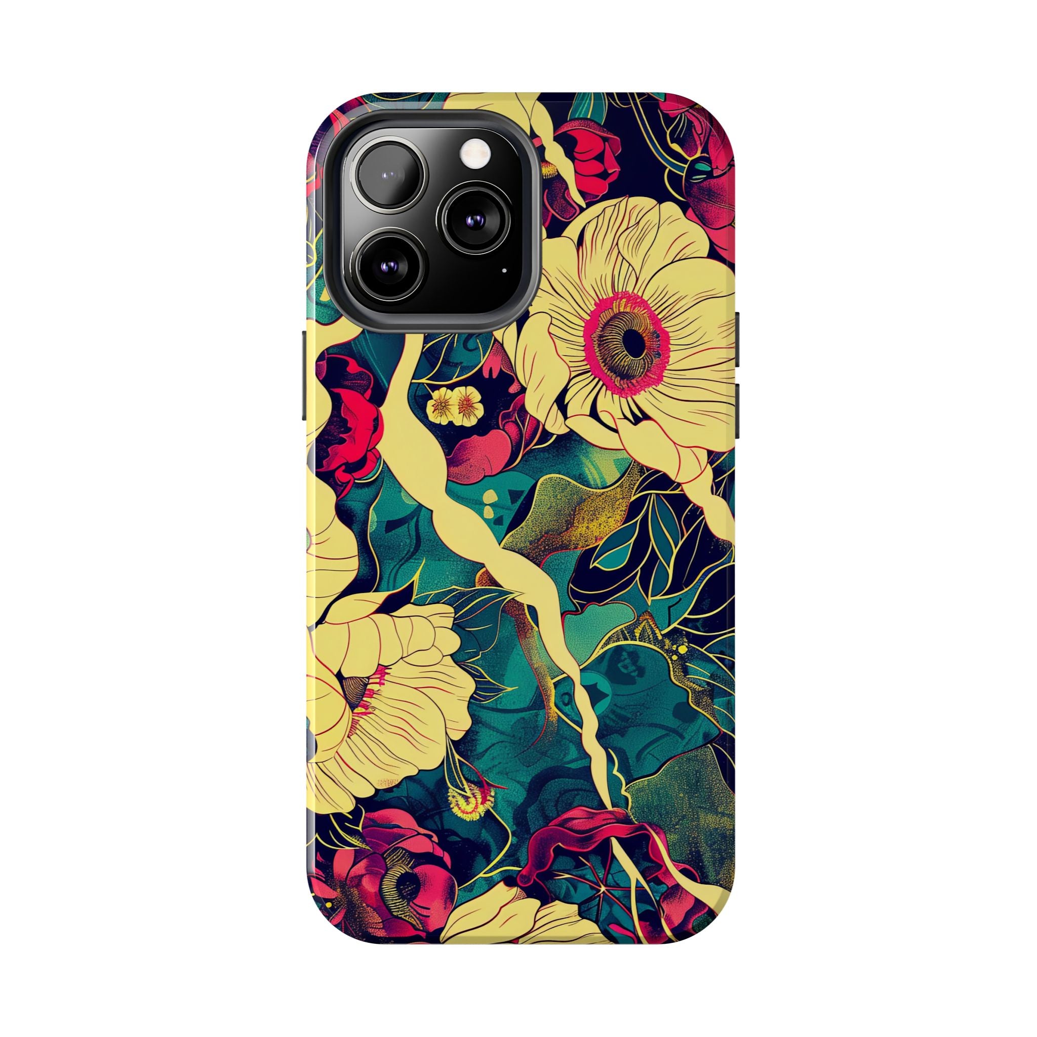 iphone-tough-case-retro-japanese-flowers-floral-phone-cover-vintage-japanese-style-protective-phone-case-asian-floral-design-