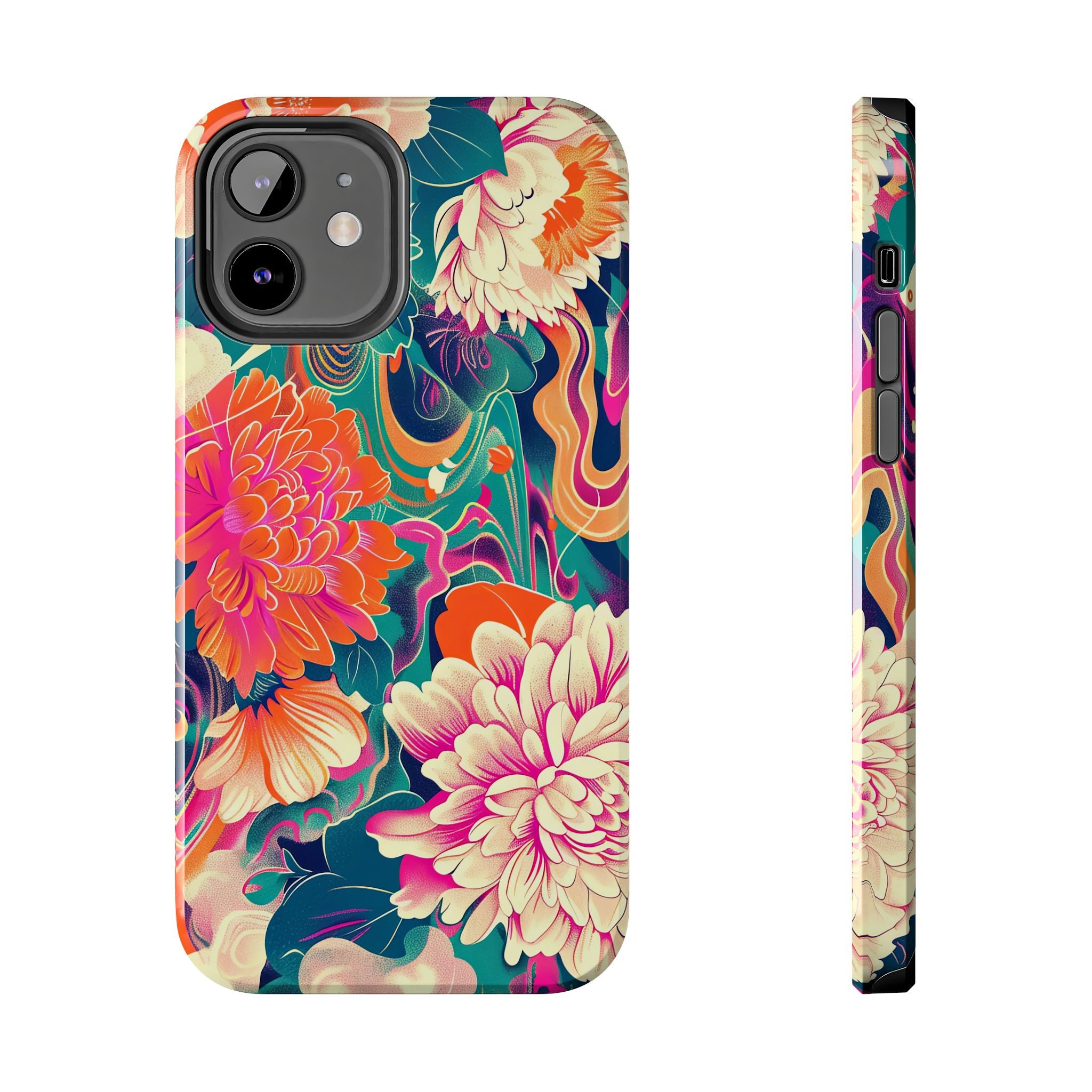 iphone-tough-case-retro-japanese-flowers-floral-phone-cover-vintage-japanese-style-protective-phone-case-asian-floral-design-