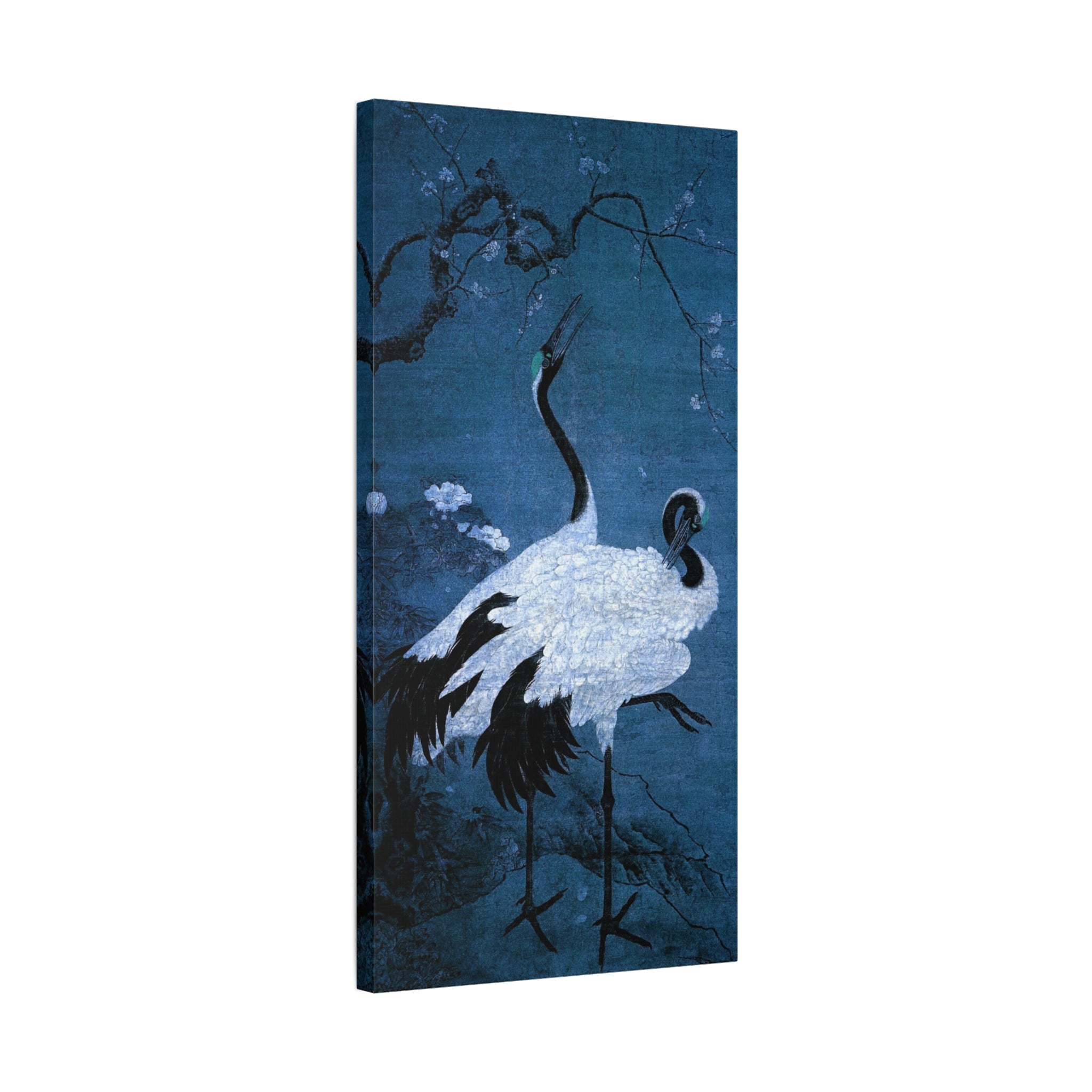 canvas-wall-art-snow-plum-twin-cranes-painting-home-decor-nature-print-japanese-art-gift-cranes-wall-decor-cranes-canvas-prin