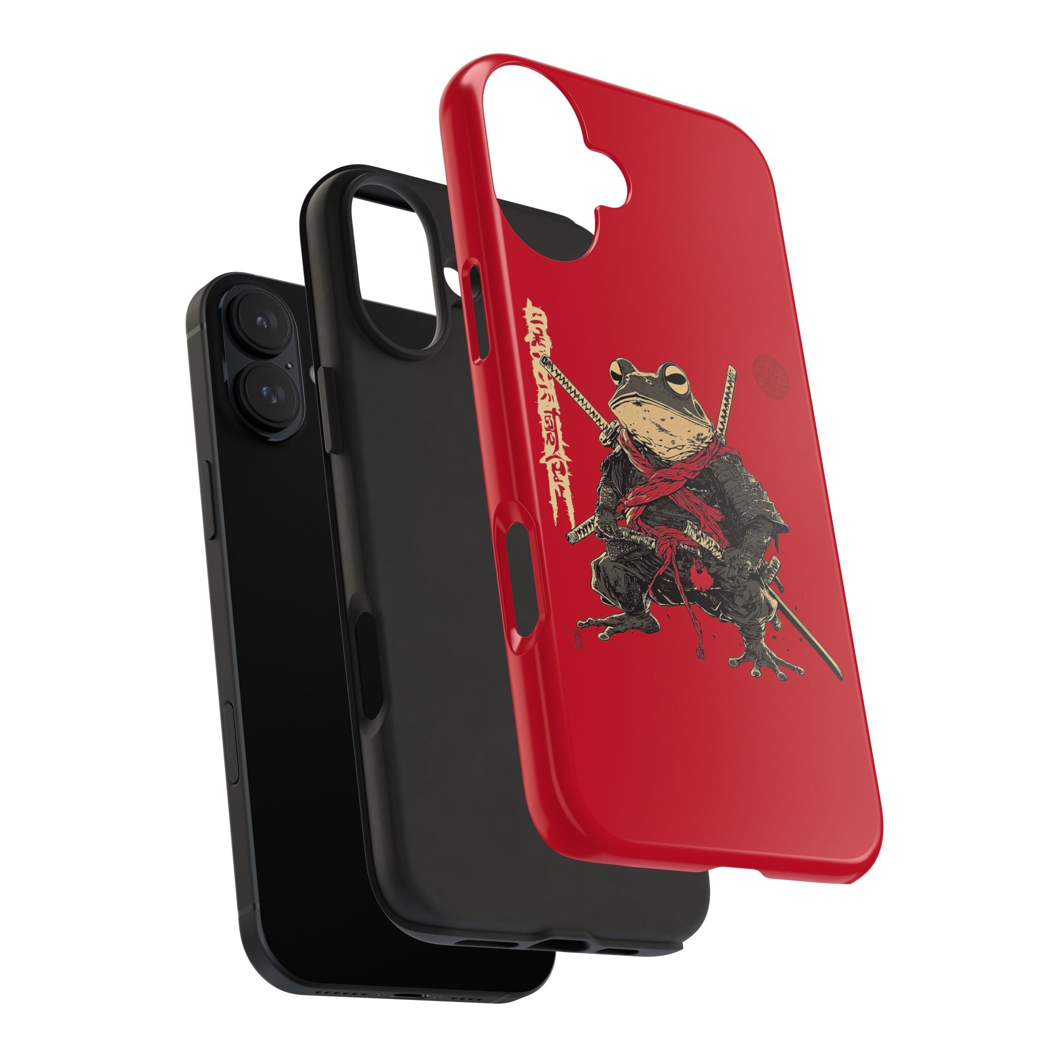 retro-vintage-ninja-frog-iphone-tough-case-red-sun-japanese-samurai-frog-design-stylish-tough-protector-red-iphone-case
