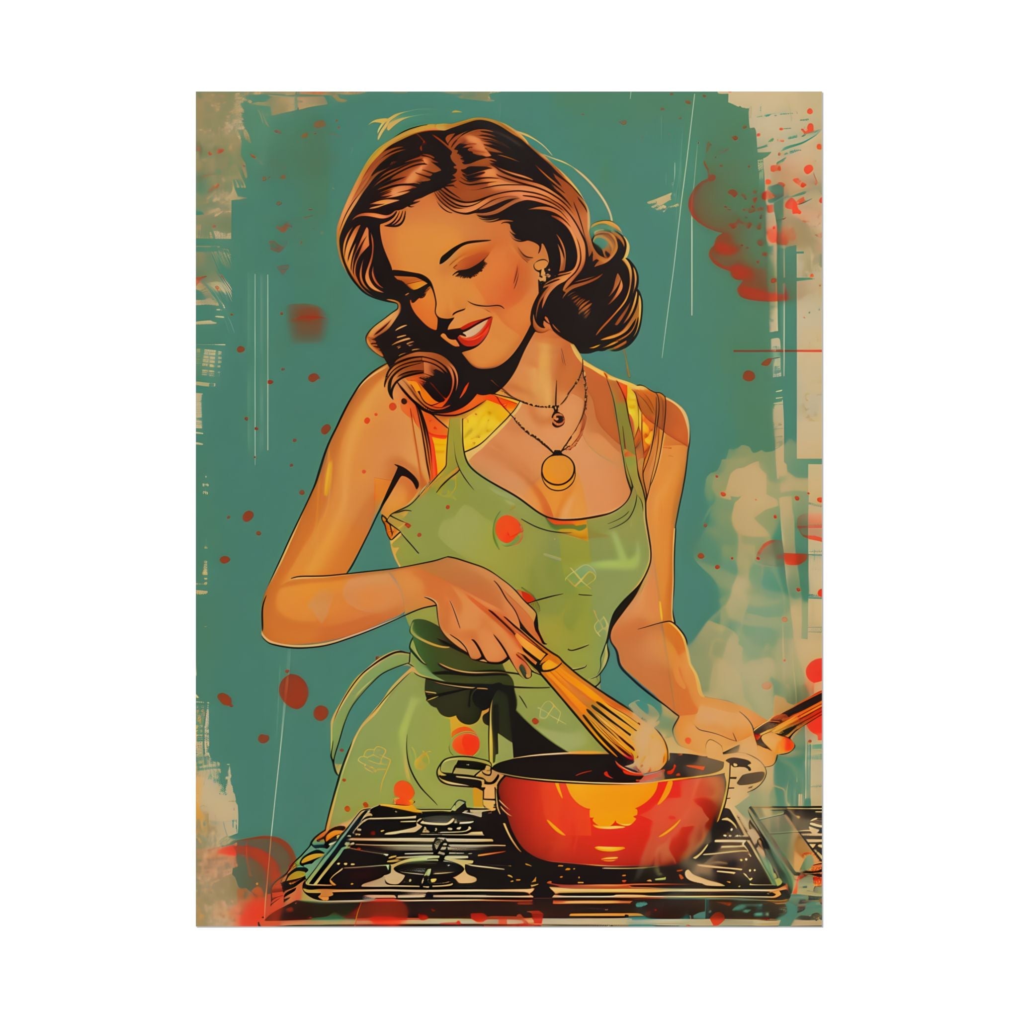vintage-pin-up-girl-poster-print-vintage-Poster-wall-art-housewife-retro-pinup-poster-pin-up-illustration-home-decor-wall-han