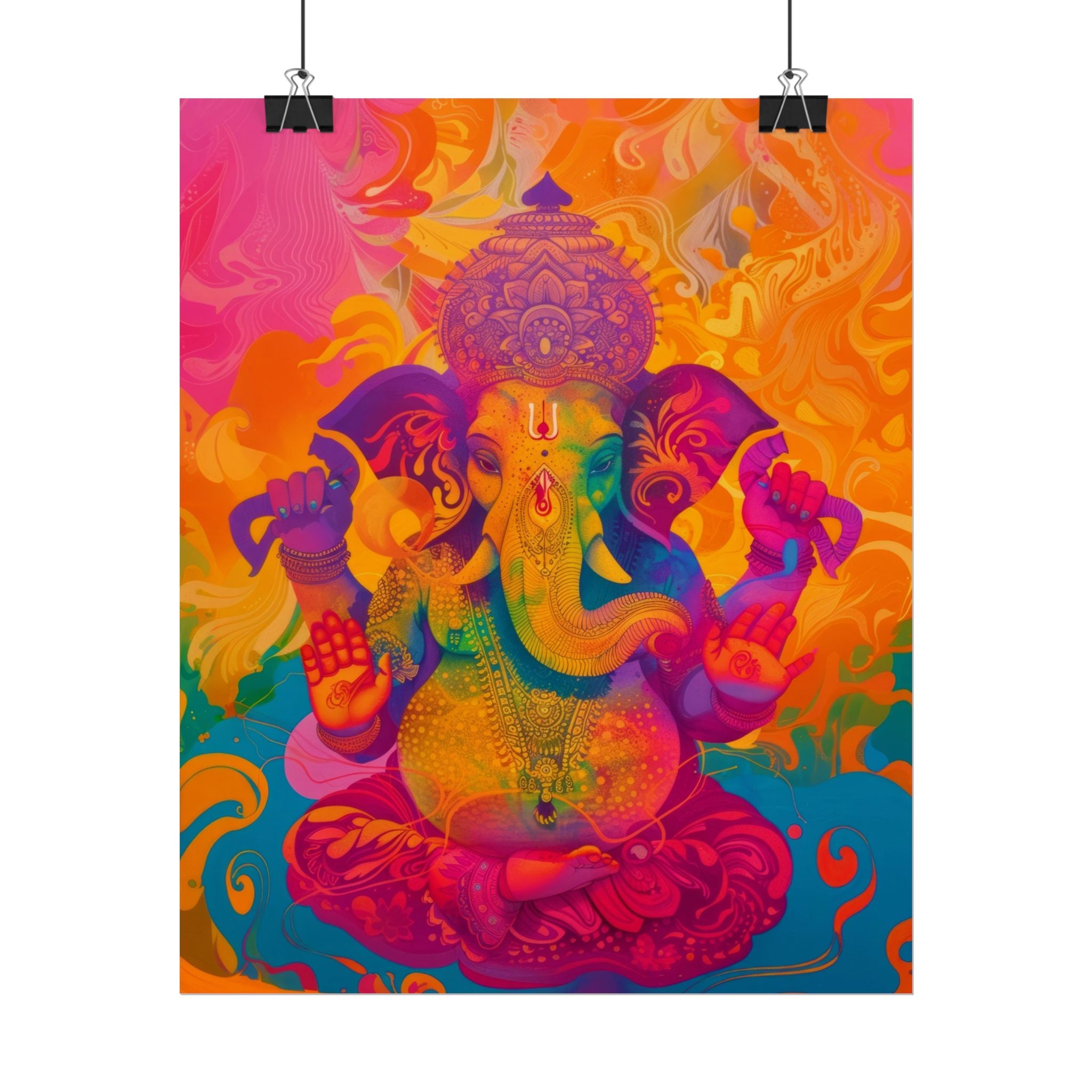 colorful-ganesha-poster-print-wall-art-decor-spiritual-home-decor-lord-ganesha-art-hindu-god-wall-decor-ethnic-wall-hanging