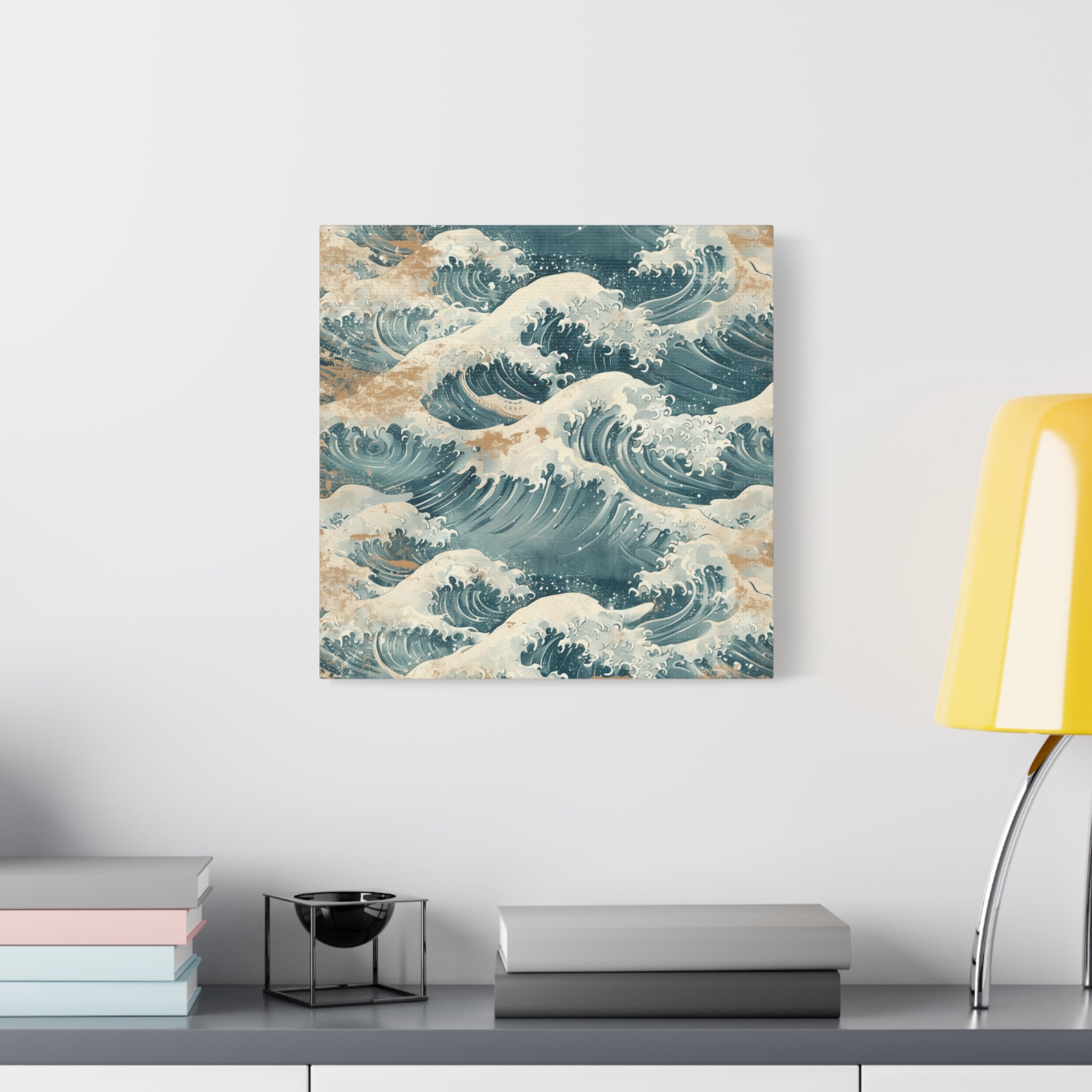 canvas-print-vintage-wave-pattern-japanese-style-colorful-wall-art-home-decor-stretched-matte-canvas-unique-gift-idea-office-