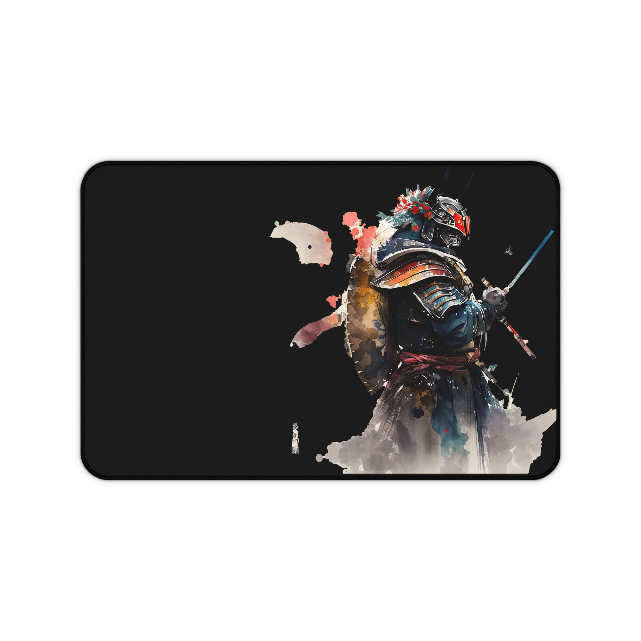 japanese-samurai-watercolor-mousepad-grey-desk-mat-desk-pad-for-home-office-large-gaming-work-desk-large-keyboard-mat-gift-fo