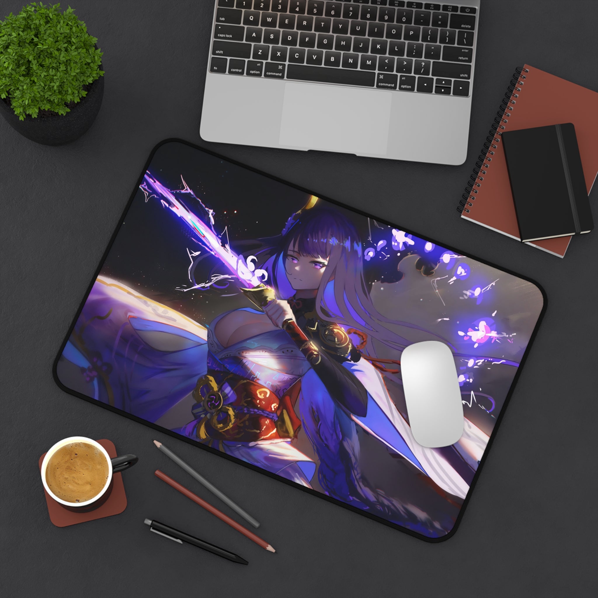 genshin-impact-raiden-shogun-art-mousepad-desk-mat-xl-anime-gaming-pad-waifu-extended-desk-pad-gift-