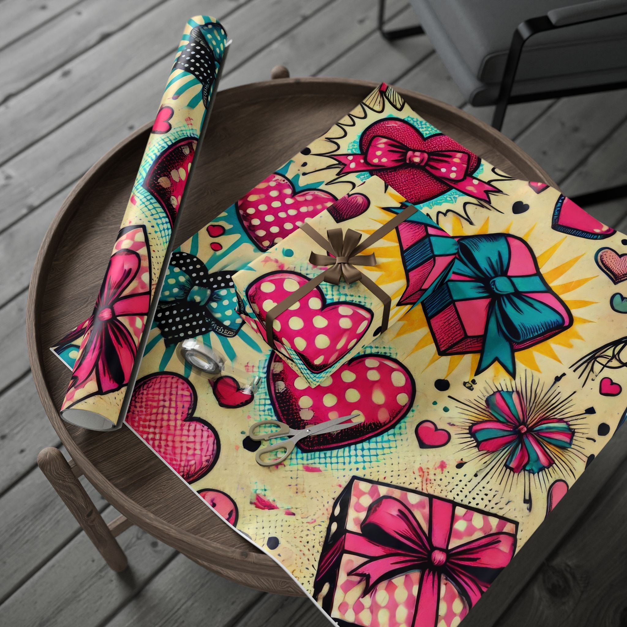 valentines-day-pop-art-gift-wrapping-papers-v-day-gift-wrap-roll-heart-love-pattern-romantic-present-packaging-anniversary-bi