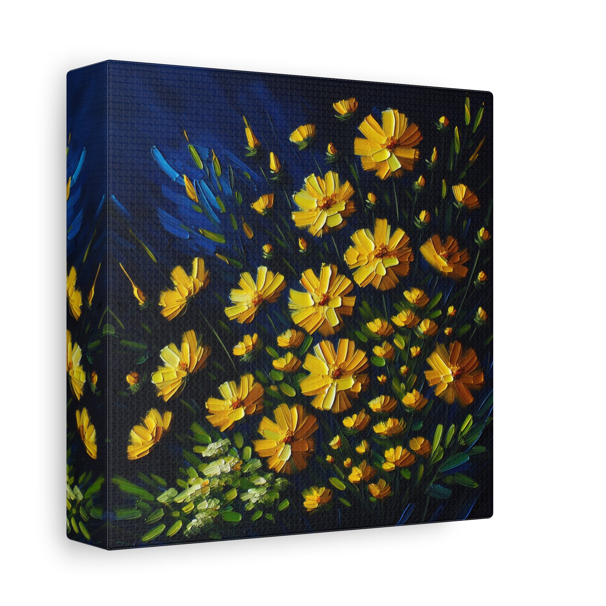 canvas-print-yellow-wildflowers-matte-canvas-impasto-oil-painting-stretched-wall-art-home-decor-floral-print-gift-for-nature-