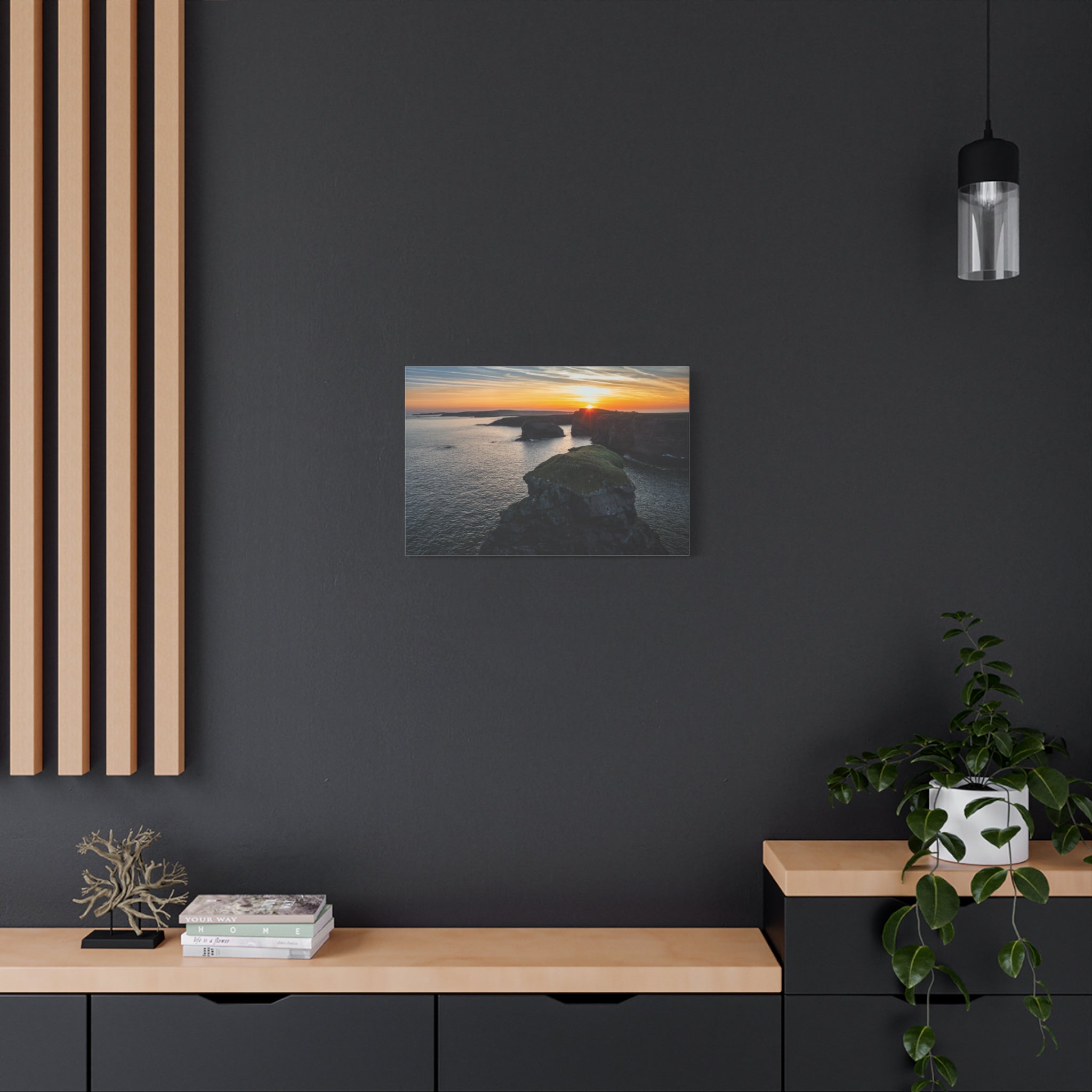 canvas-print-irish-landscape-wall-art-ocean-cliff-decor-stretched-matte-canvas-landscape-large-print-sunset-decor