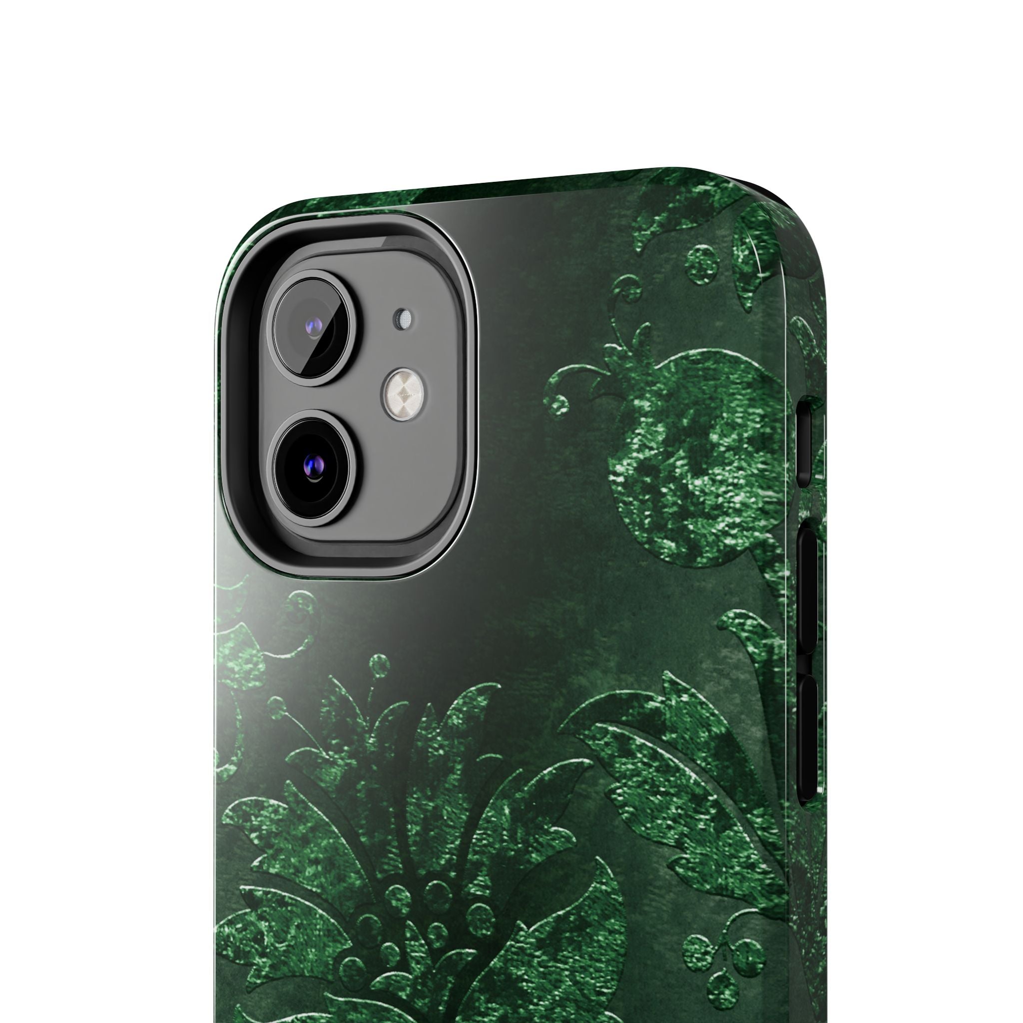 embossed-emerald-velvet-tough-iphone-case-protective-iphone-cover-heavy-duty-iphone-case-rugged-phone-case-durable-smartphone