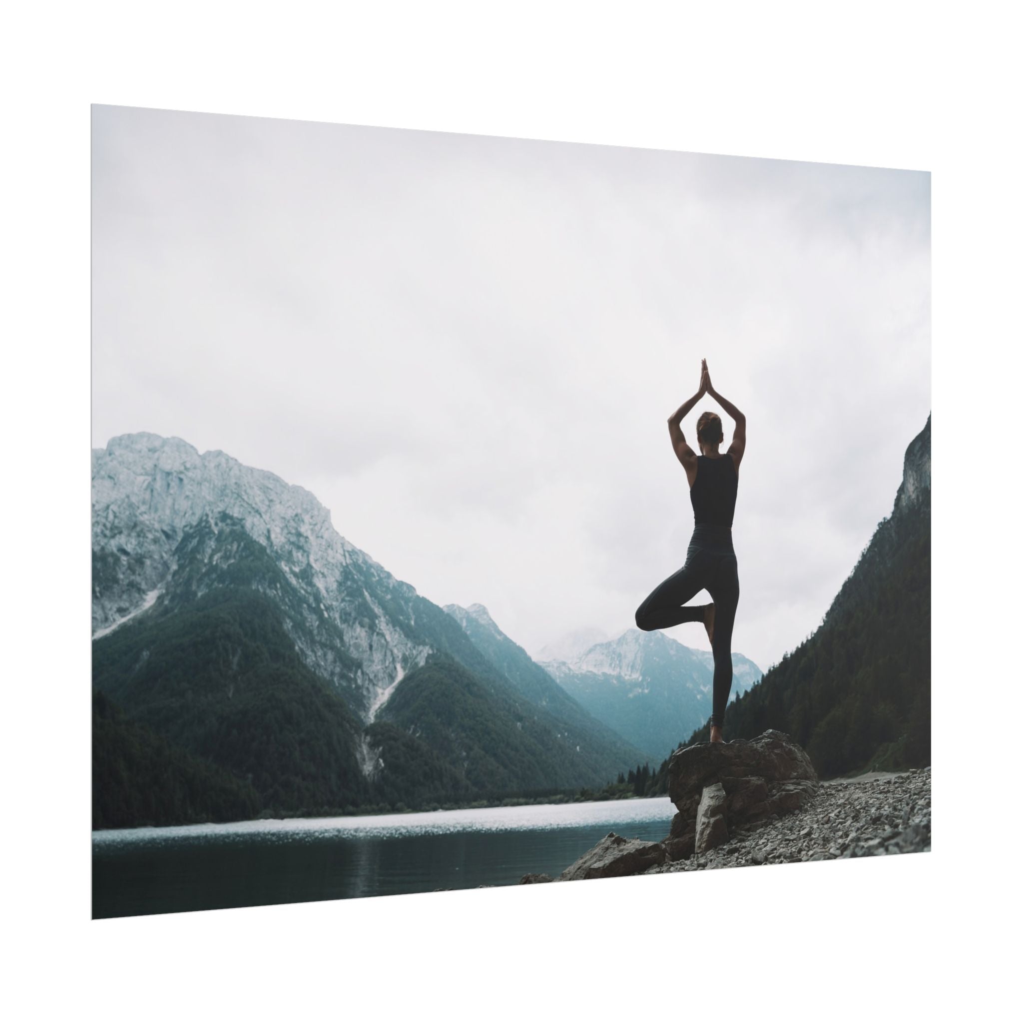 zen-retreat-poster-rolled-poster-yoga-nature-peace-meditation-gift-home-decor-poster-art-poster-gift