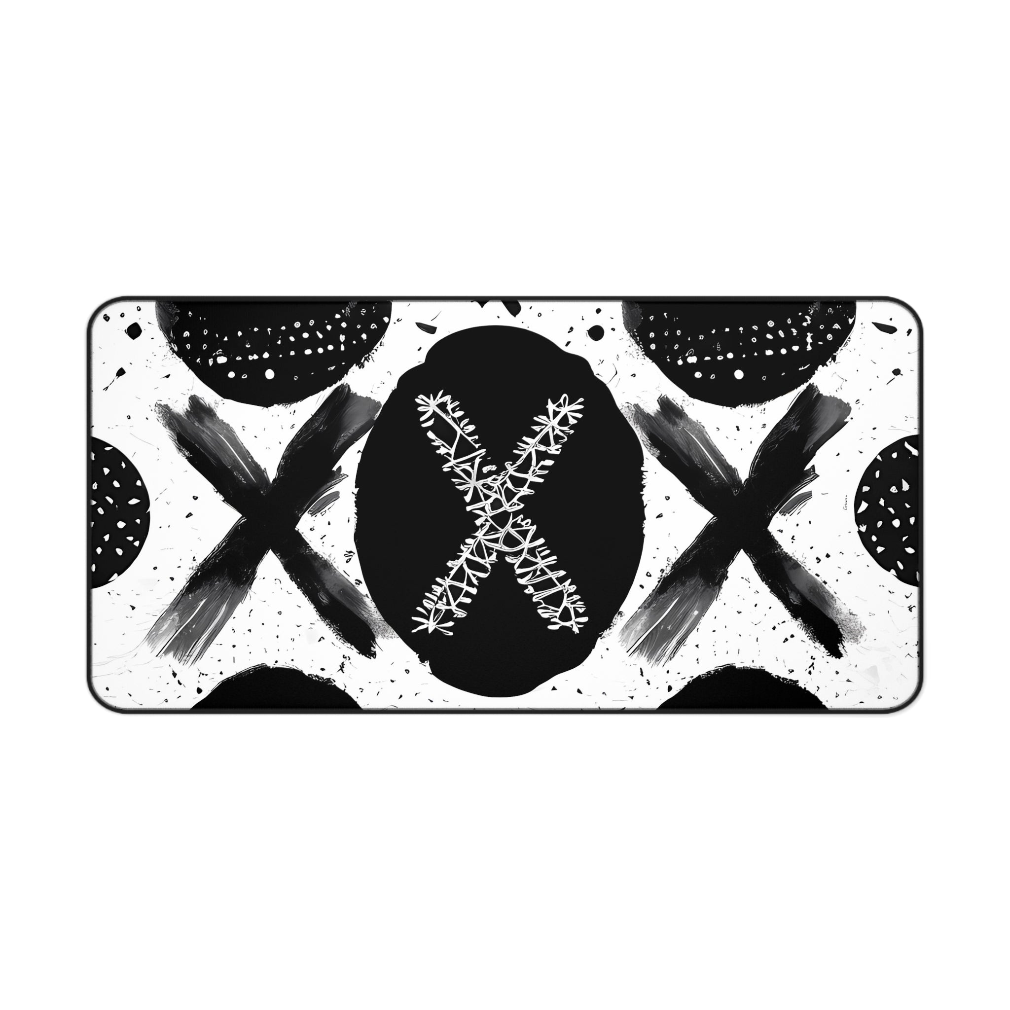 3x-monochrome-mouse-pad-black-and-white-face-desk-mat-sleek-black-and-white-desk-pad-modern-minimalist-mouse-pad