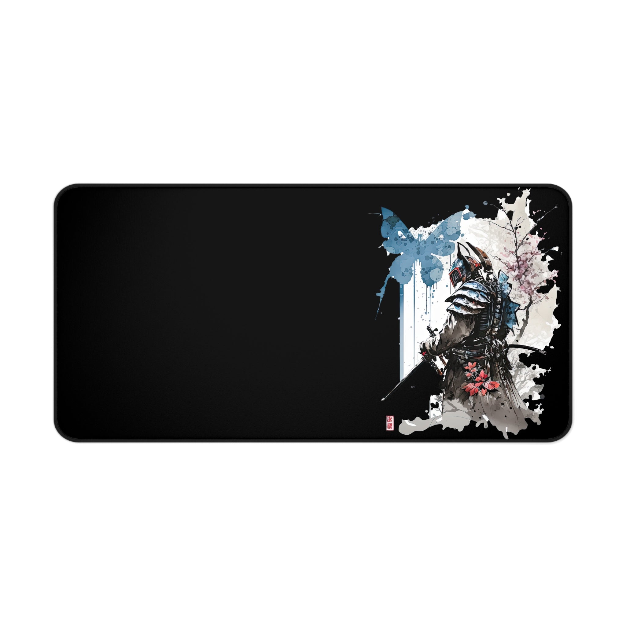 japanese-samurai-watercolor-mousepad-desk-mat-katana-desk-pad-for-home-office-xlarge-gaming-blue-desk-mat-large-keyboard-mat-