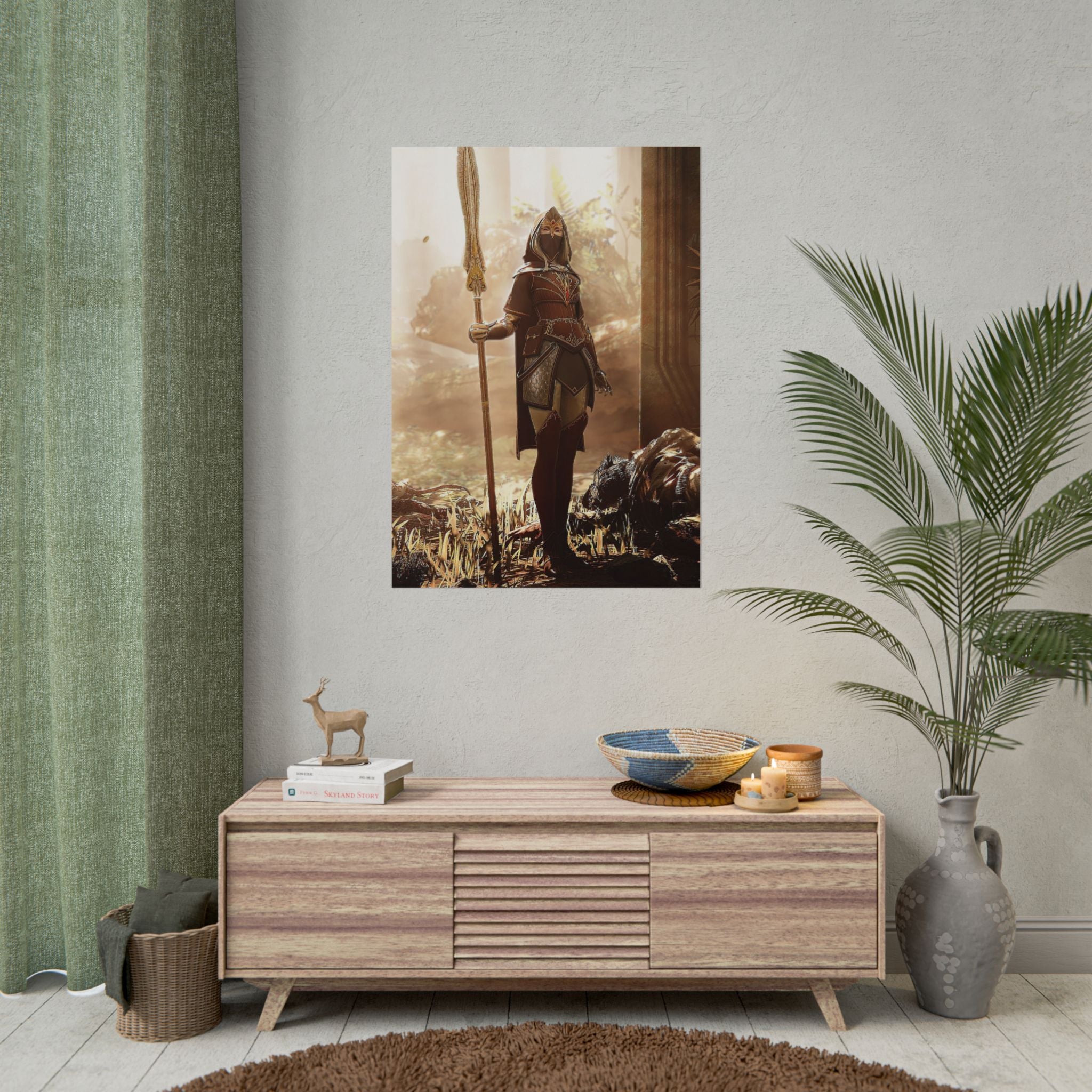 Warhammer 40K Vermintide 2 Kerillian Handmaiden Poster Print — Rolled Wall Art for Gamers & Collectors, Space Marine Wall Art, Gaming Room Decor