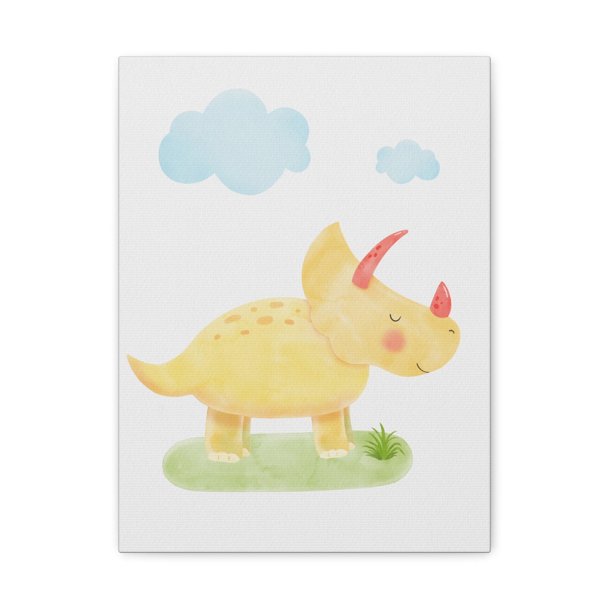 canvas-wall-art-cute-yellow-dino-nursery-decor-baby-dinosaur-print-nursery-art-cute-dinosaur-decoration-baby-nursery-dinosaur