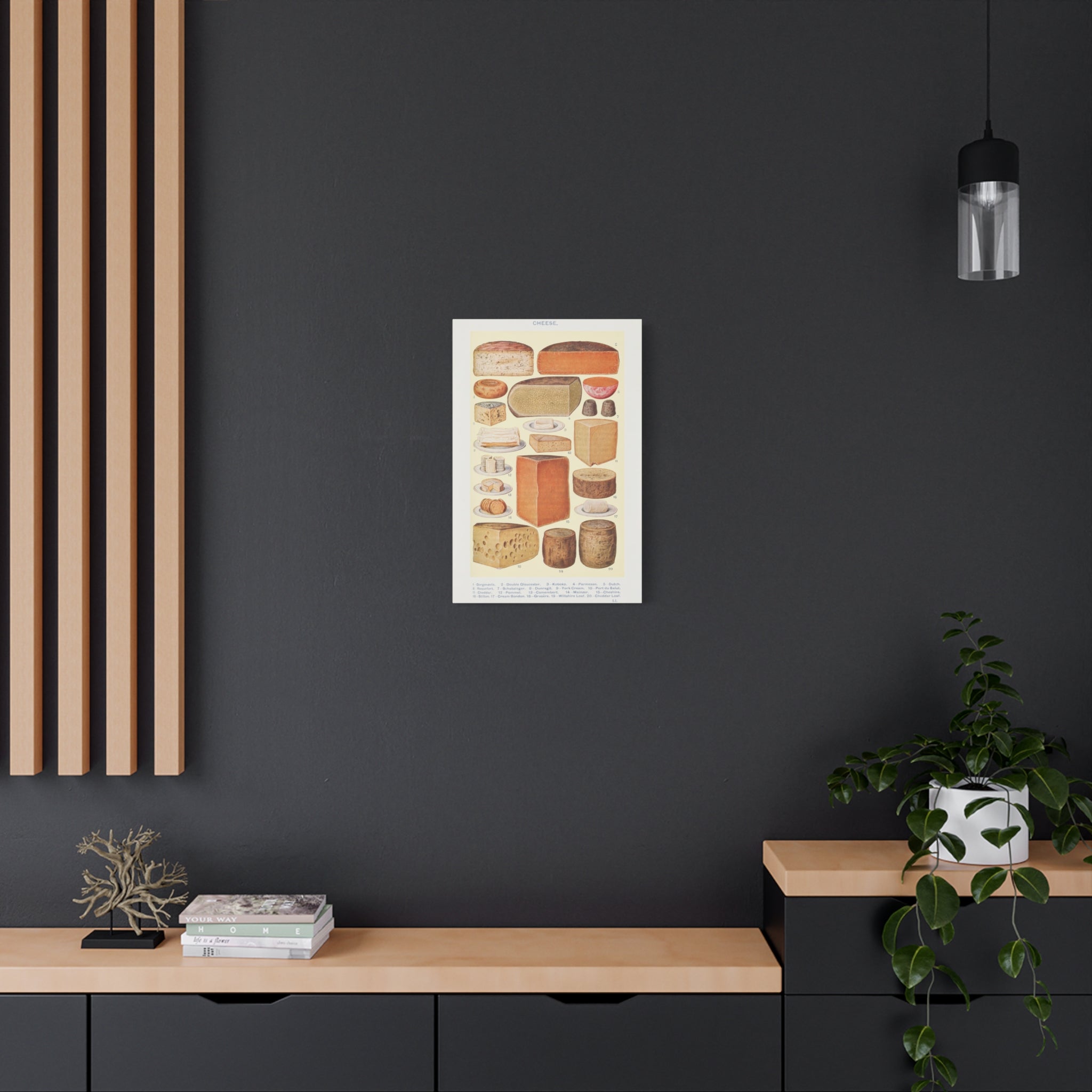 canvas-print-cheese-table-wall-art-gorgonzola-double-gloucester-koboko-parmesan-kitchen-decor-stretched-matte-canvas-vintage