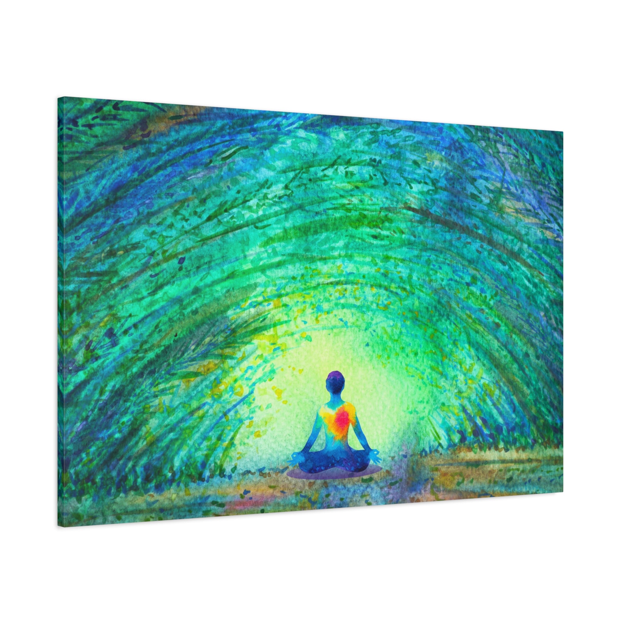 canvas-wall-art-yoga-nature-peace-home-decor-meditation-gift-mindfulness-painting-zen-retreat-print-living-room-decor