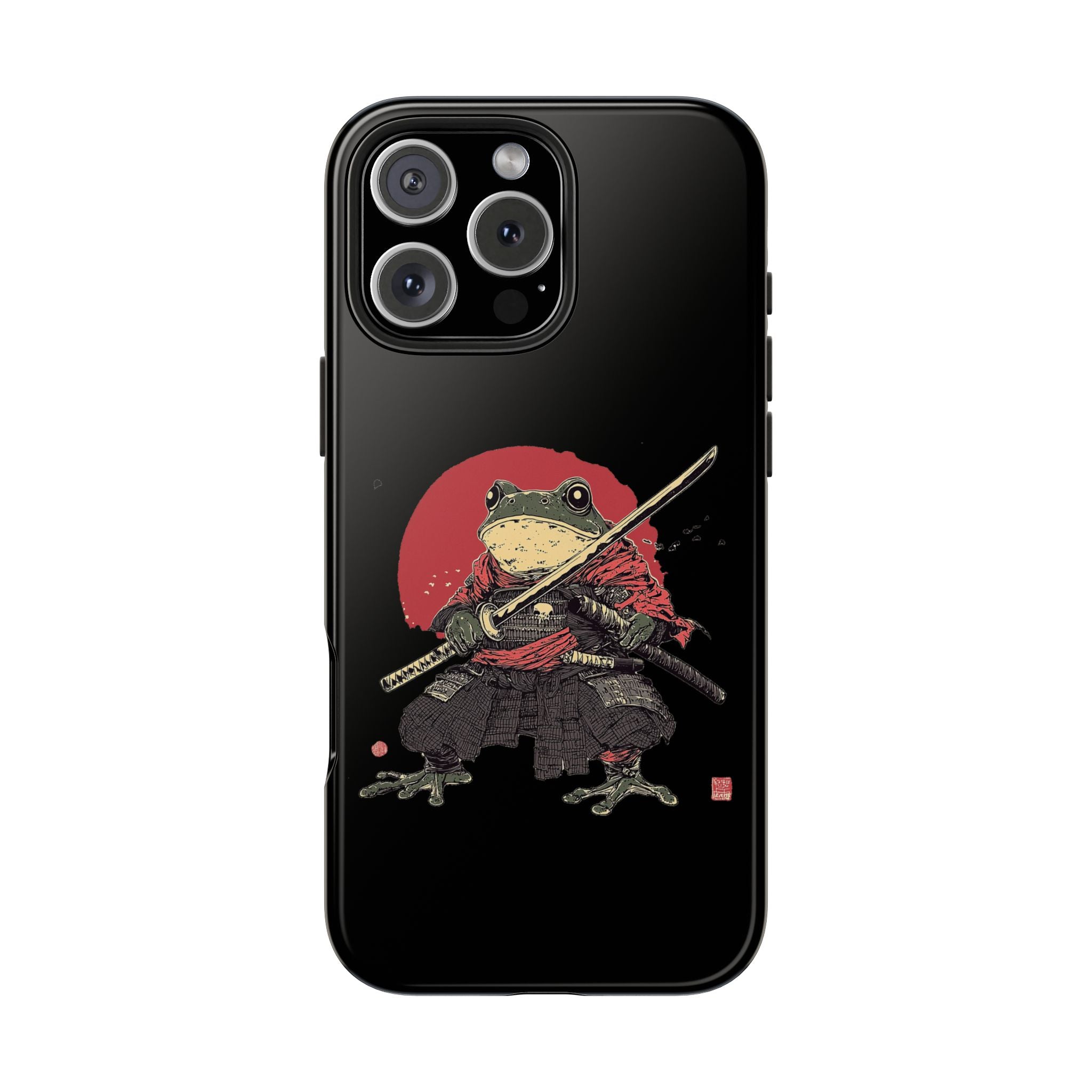 retro-vintage-ninja-frog-iphone-tough-case-red-sun-japanese-samurai-frog-design-ninja-warrior-black-iphone-hard-cover-1