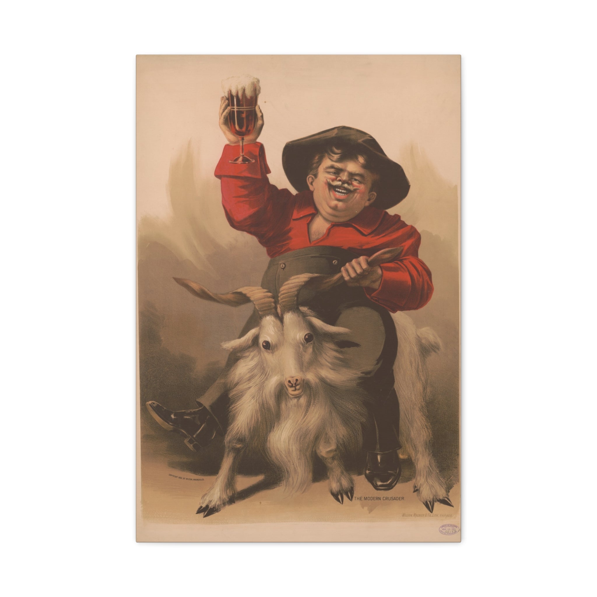 canvas-print-modern-crusader-beer-wall-art-bar-decor-living-room-decor-alcohol-gift-matte-canvas-print