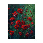 red-wildflowers-poster-print-impasto-oil-painting-look-elegant-floral-wall-art-home-decor-floral-print-gift-for-nature-lover