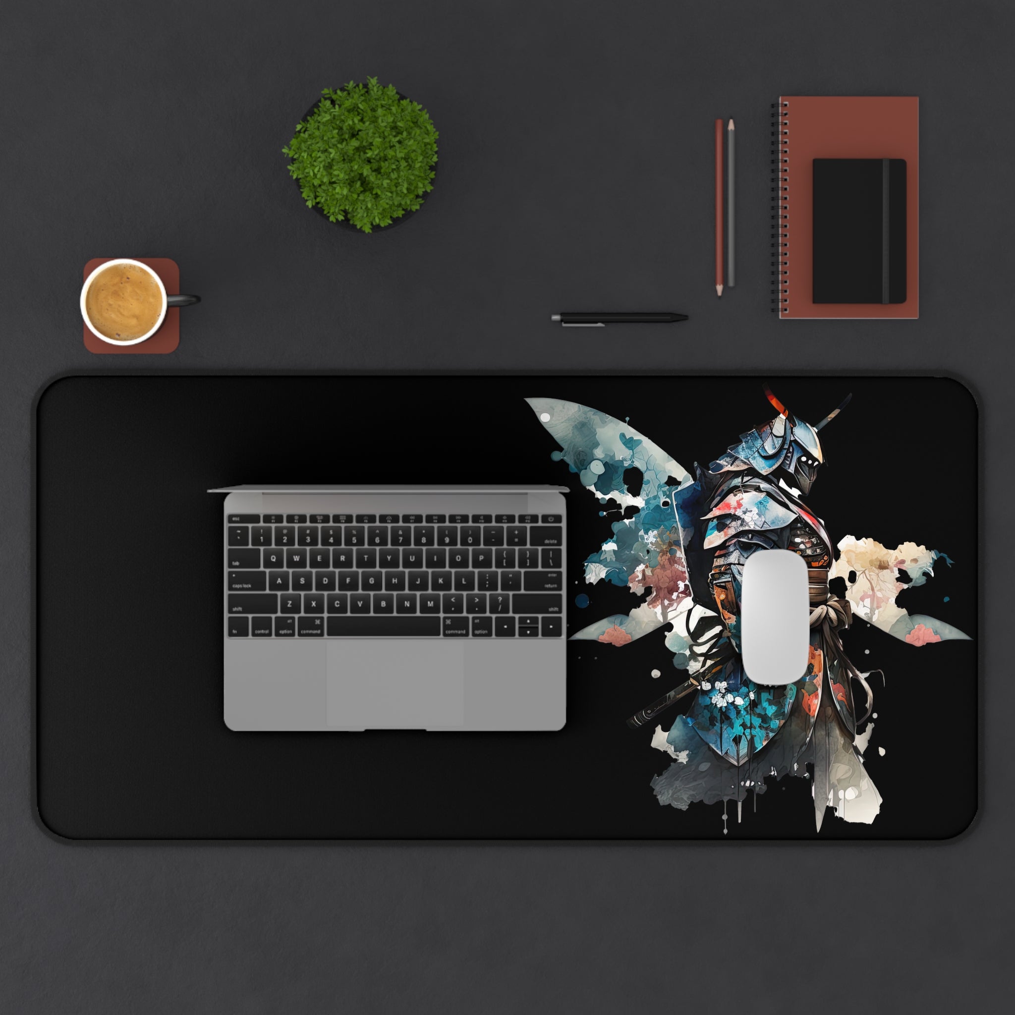 japanese-samurai-watercolor-mousepad-desk-mat-desk-pad-for-home-office-blue-large-gaming-work-desk-large-keyboard-mat-gift-fo