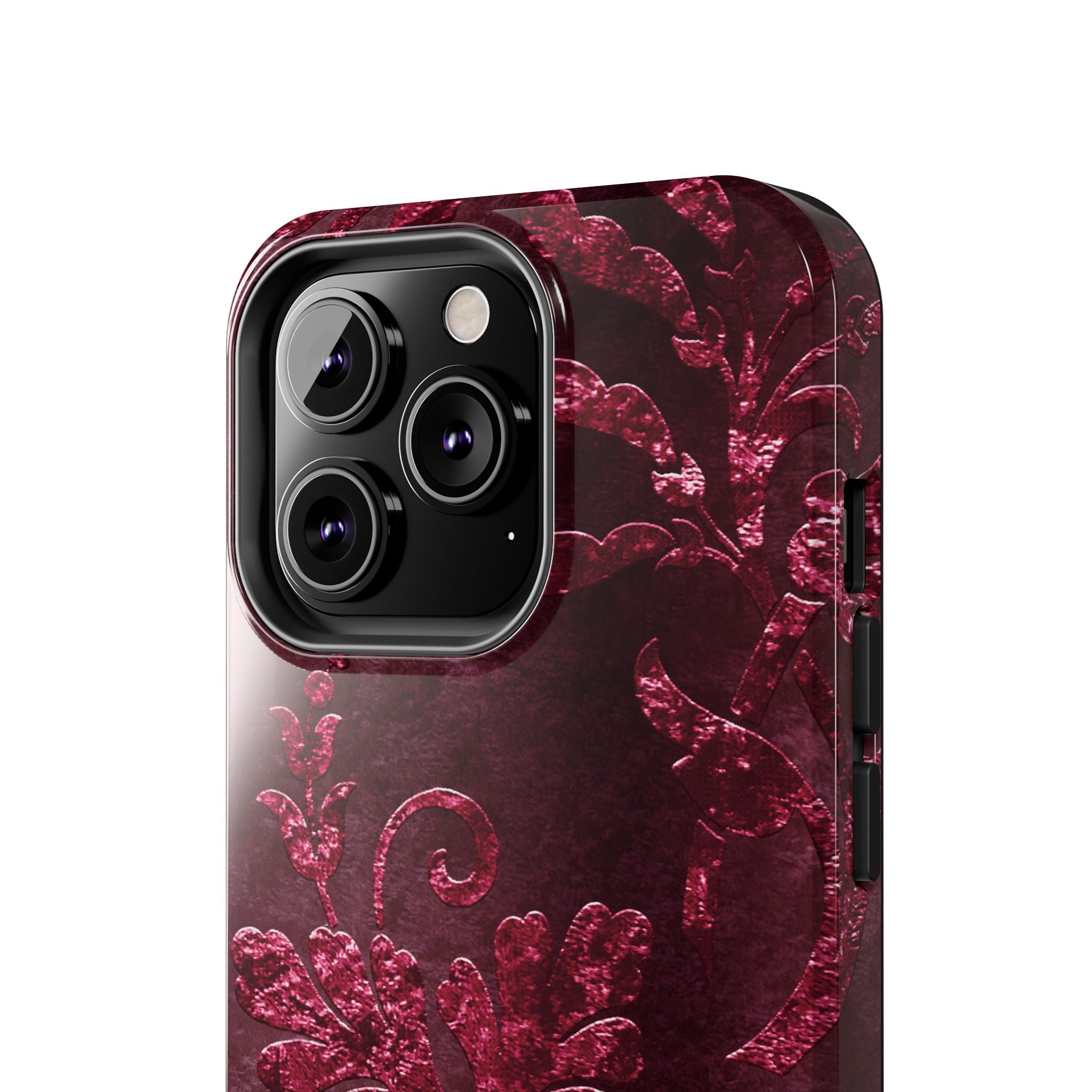 embossed-burgundy-velvet-tough-iphone-case-protective-iphone-cover-heavy-duty-iphone-case-rugged-phone-case-durable-smartphon