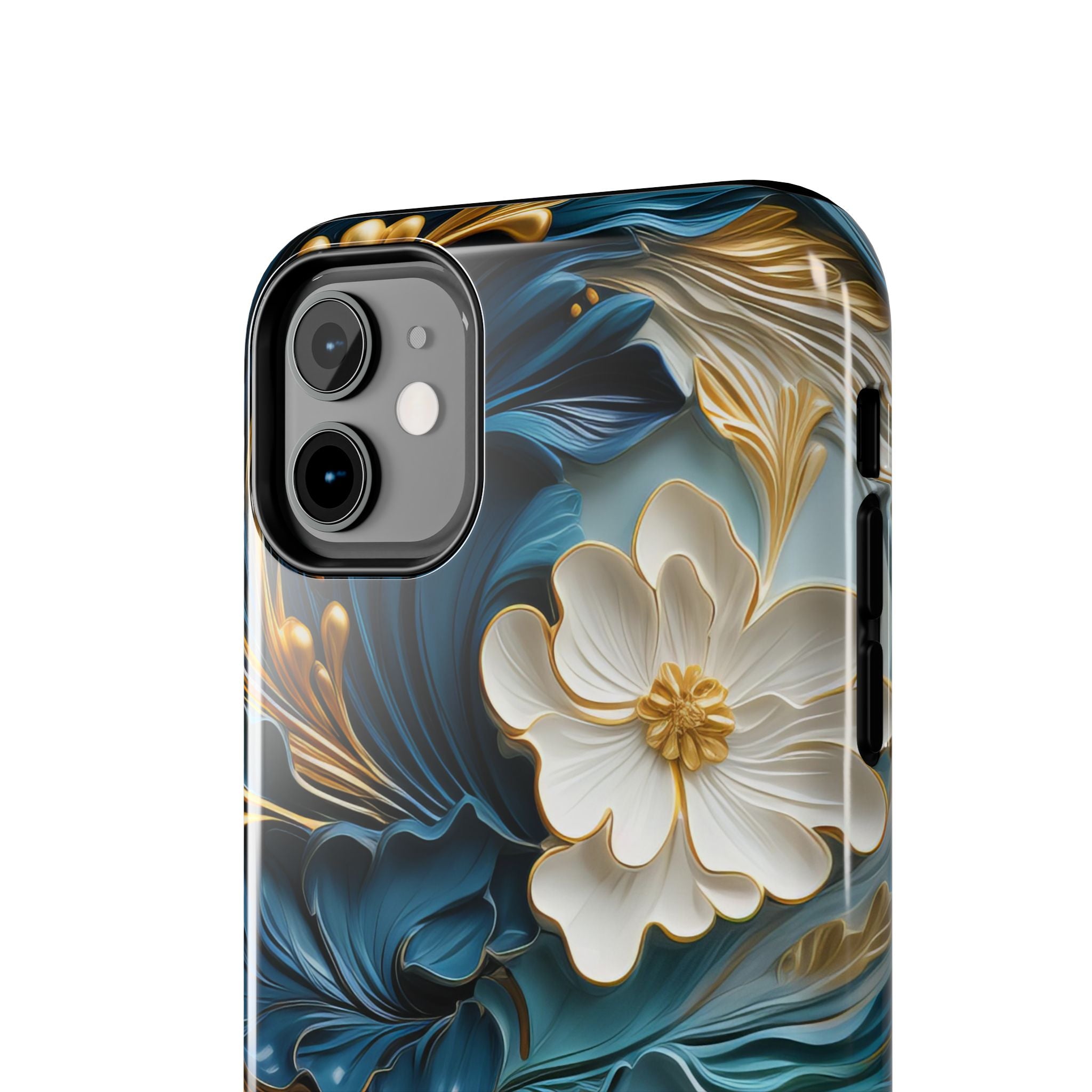 textured-art-nouveau-floral-tough-phone-case-cottagecore-iphone-case-unique-floral-phone-cover-vintage-style-iphone-case-prot