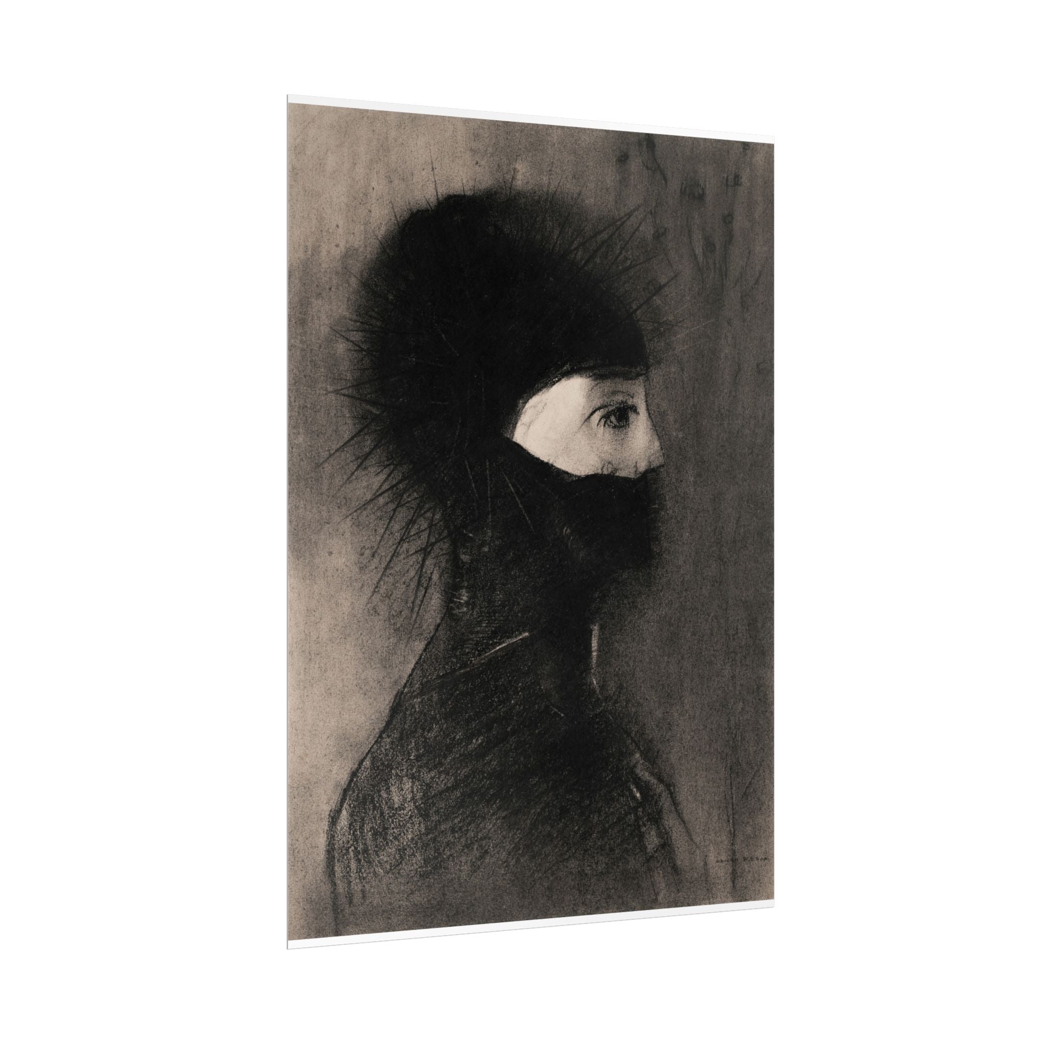 armor-by-odilon-redon-poster-print-vintage-woman-illustration-post-impressionism-art-wall-decor