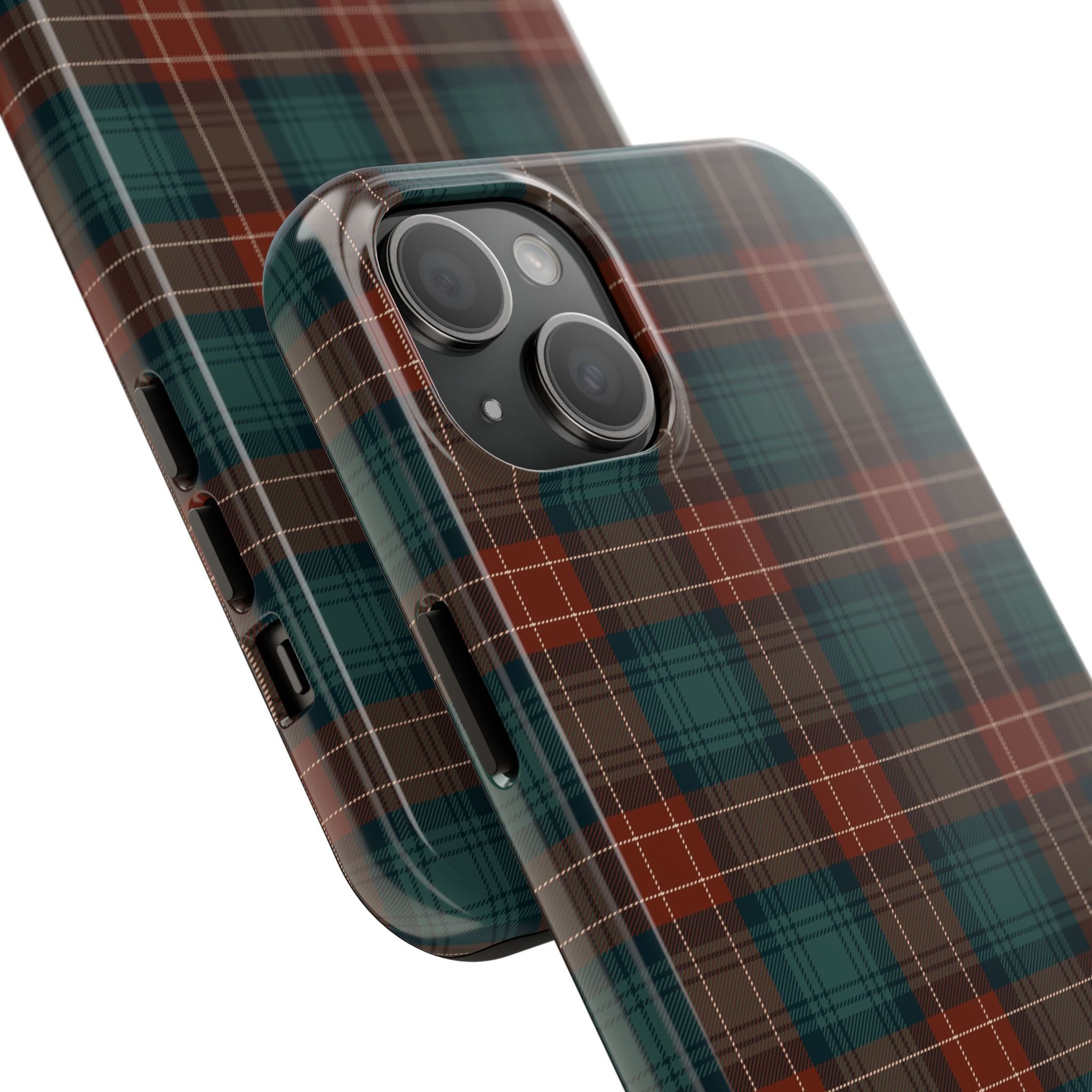 green-and-red-scottish-tartan-plaid-iphone-case-durable-tough-case-iphone-15-16-pro-max-trendy-scottish-tartan-plaid-green-re