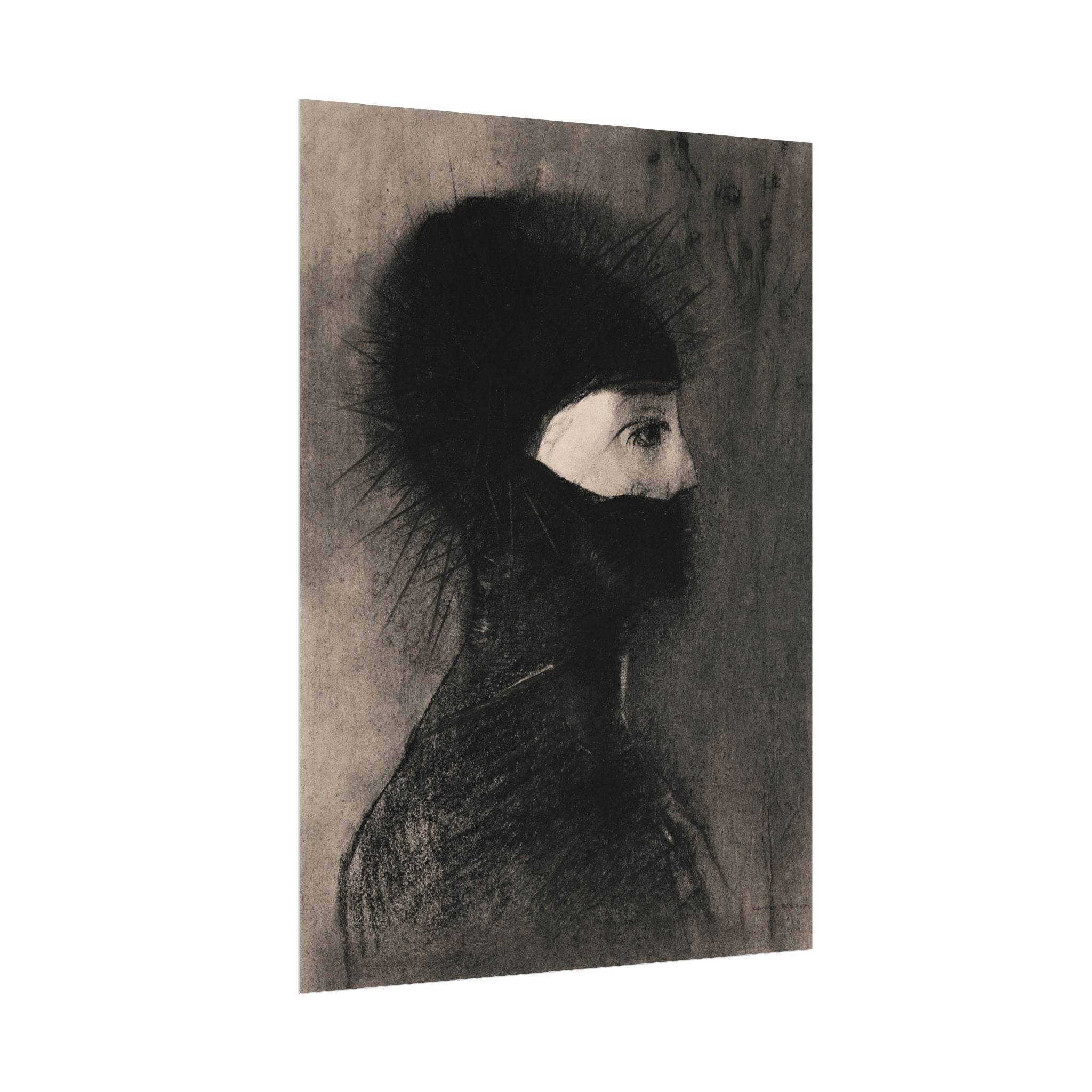 armor-by-odilon-redon-poster-print-vintage-woman-illustration-post-impressionism-art-wall-decor
