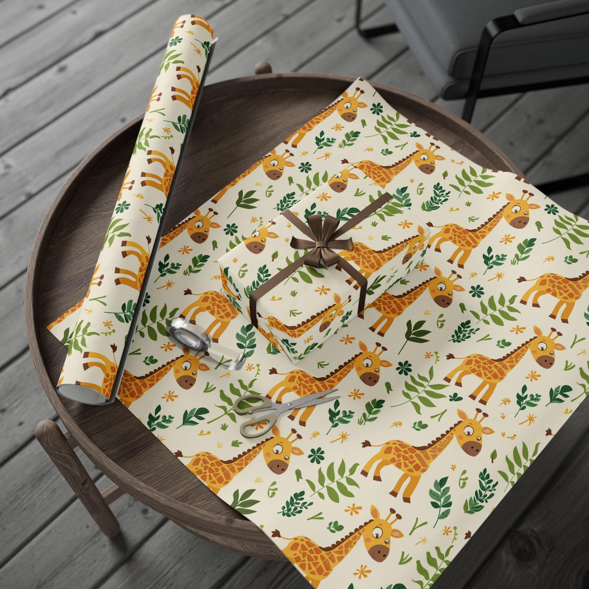 cut-giraffe-jungle-party-gift-wrap-paper-for-birthdays-and-holidays-32x72-inch-fun-wrapping-sheets-baby-gift-wrap-celebratory