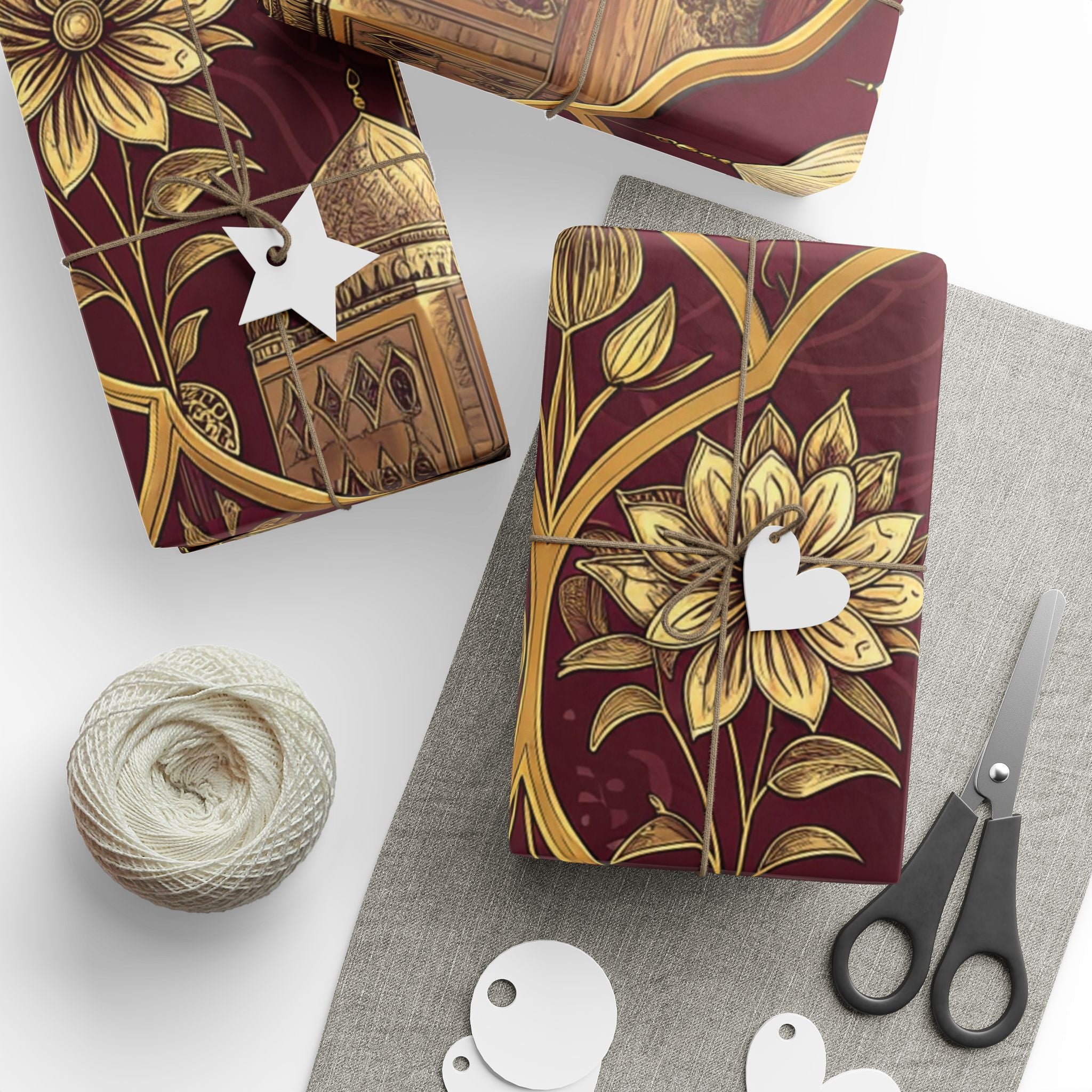ramadan-night-wrapping-papers-islamic-celestial-gift-wrap-mosque-silhouette-eid-holiday-supplies-festive-present-packaging-re