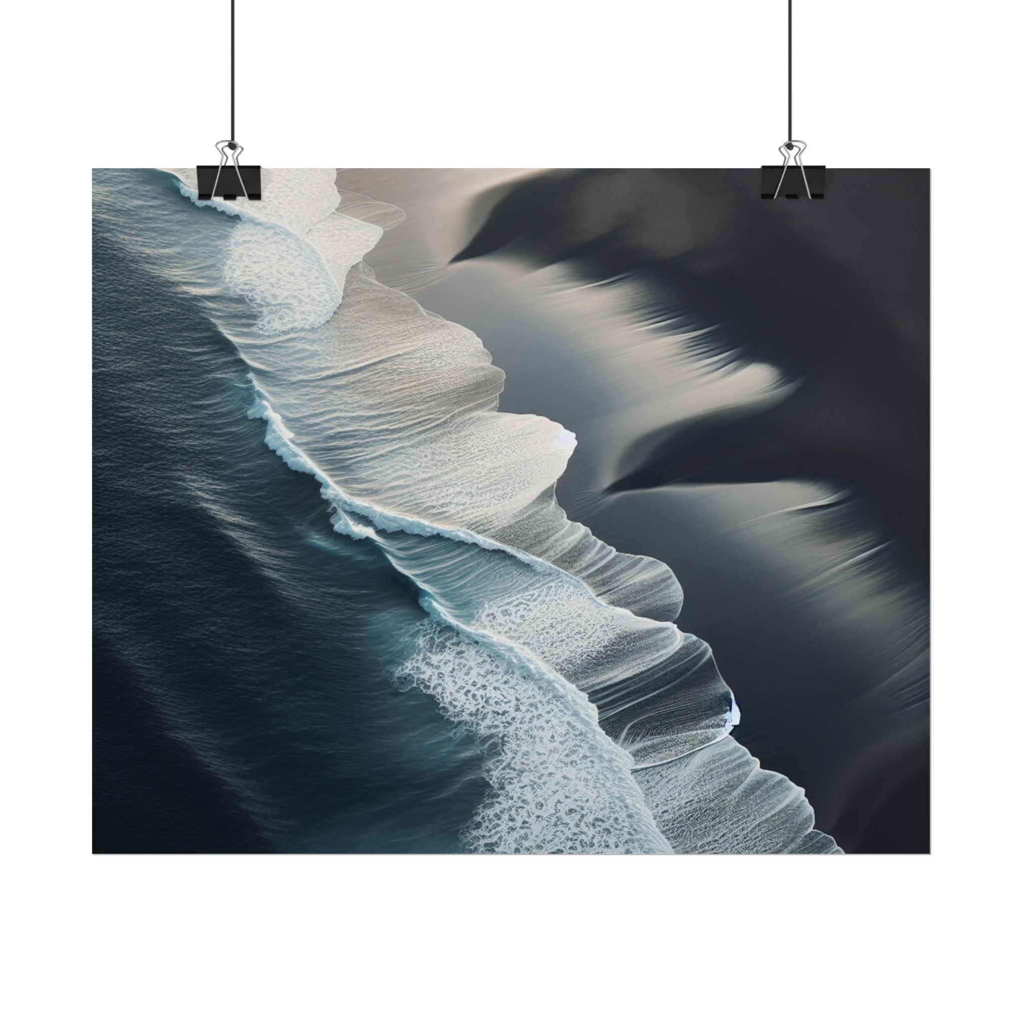 beach-wall-art-ocean-minimalist-poster-print-coastal-photography-ocean-print-sand-landscape-home-office-decoration