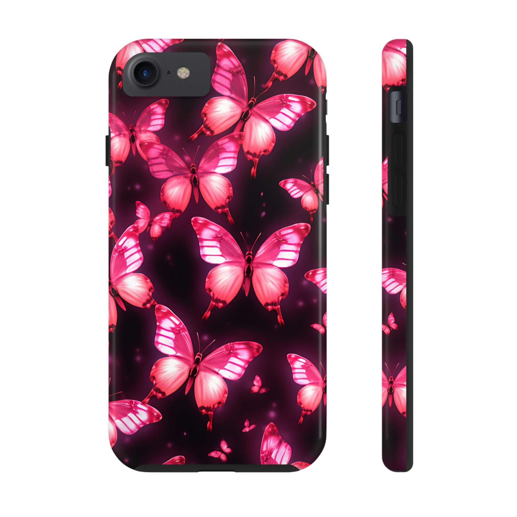 neon-glitter-butterfly-tough-phone-case-iphone-cover-protective-phone-case-sparkly-cellphone-case-glittery-phone-cover-tough-