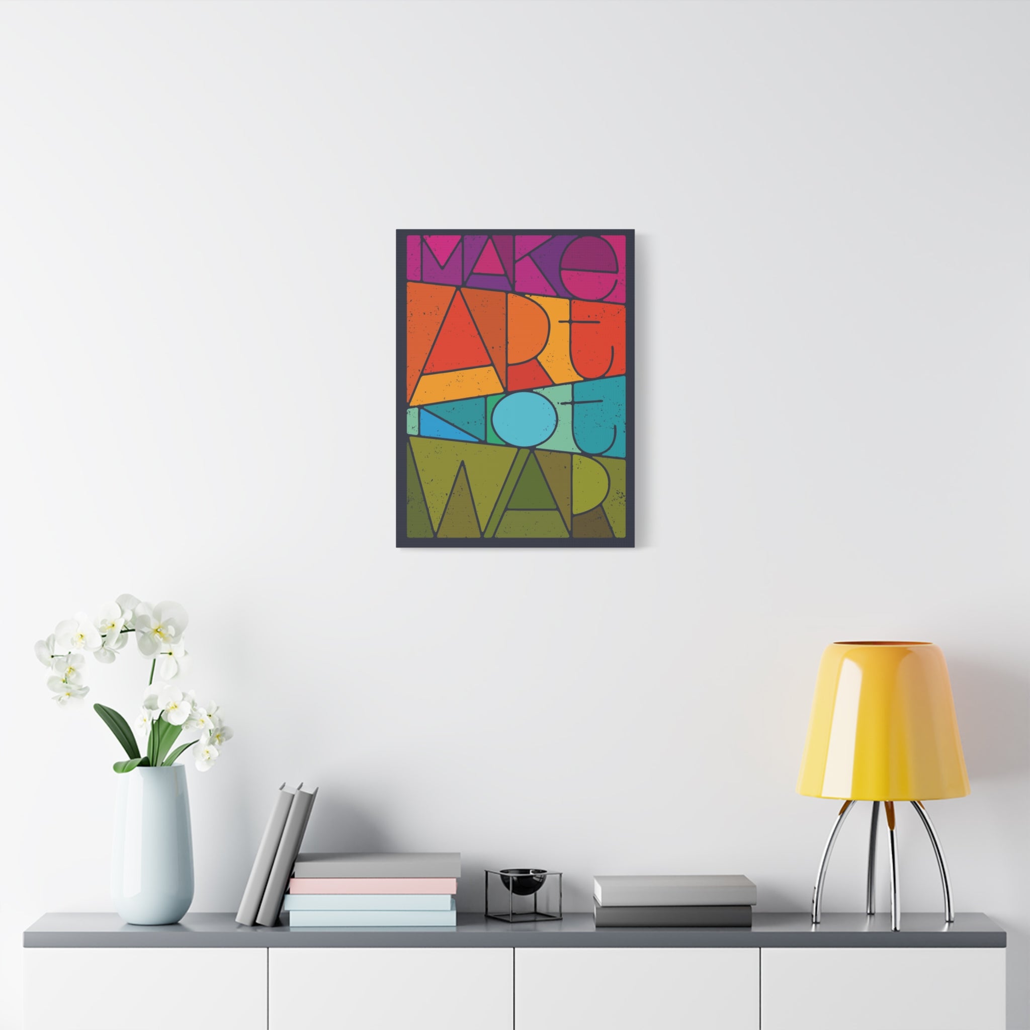 canvas-print-make-art-not-love-wall-art-decor-gallery-wrapped-living-room-artwork-matte-finish-housewarming-gift