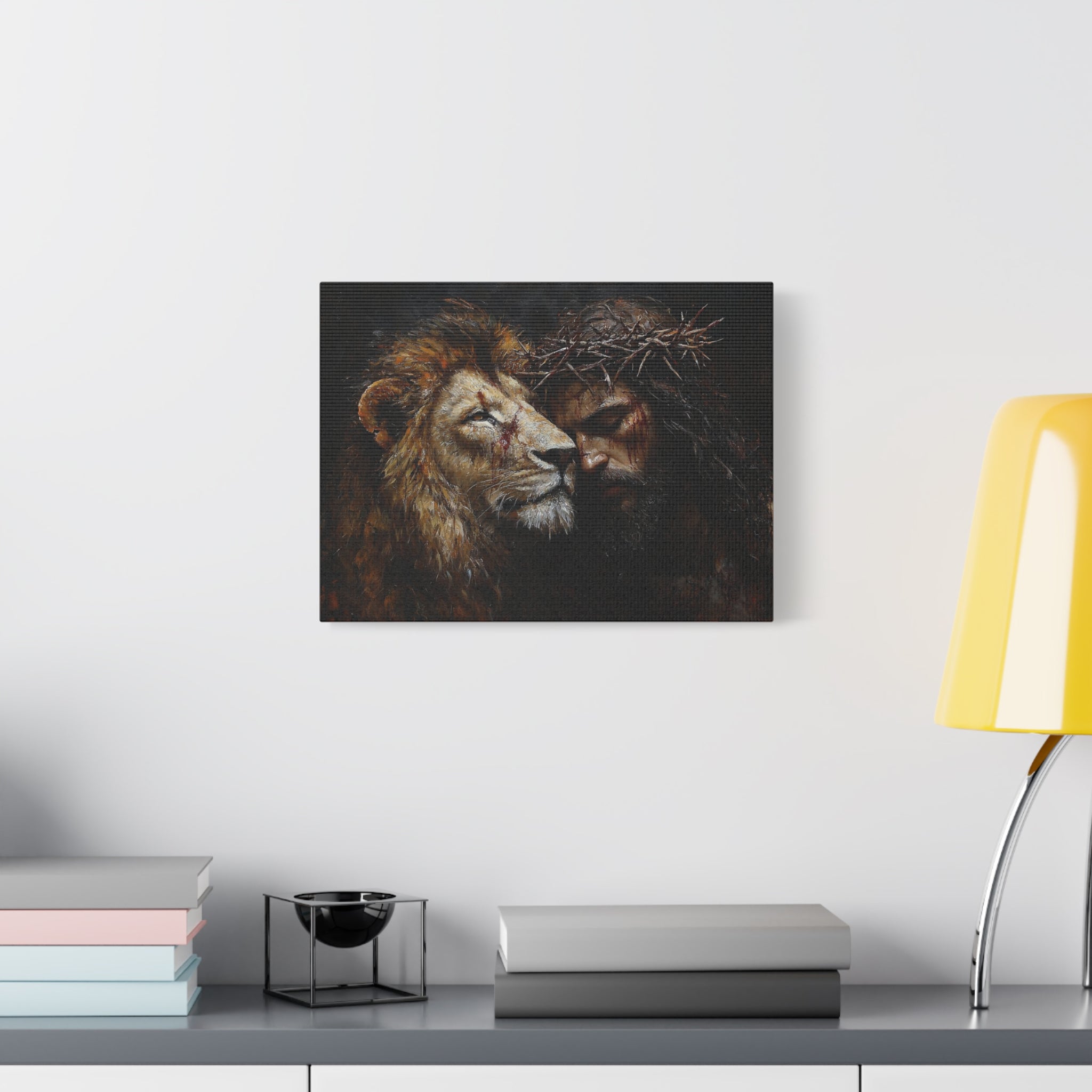 canvas-print-jesus-and-lion-wall-art-christian-home-decor-religious-wall-hanging-inspirational-artwork-gift-for-him-biblical-