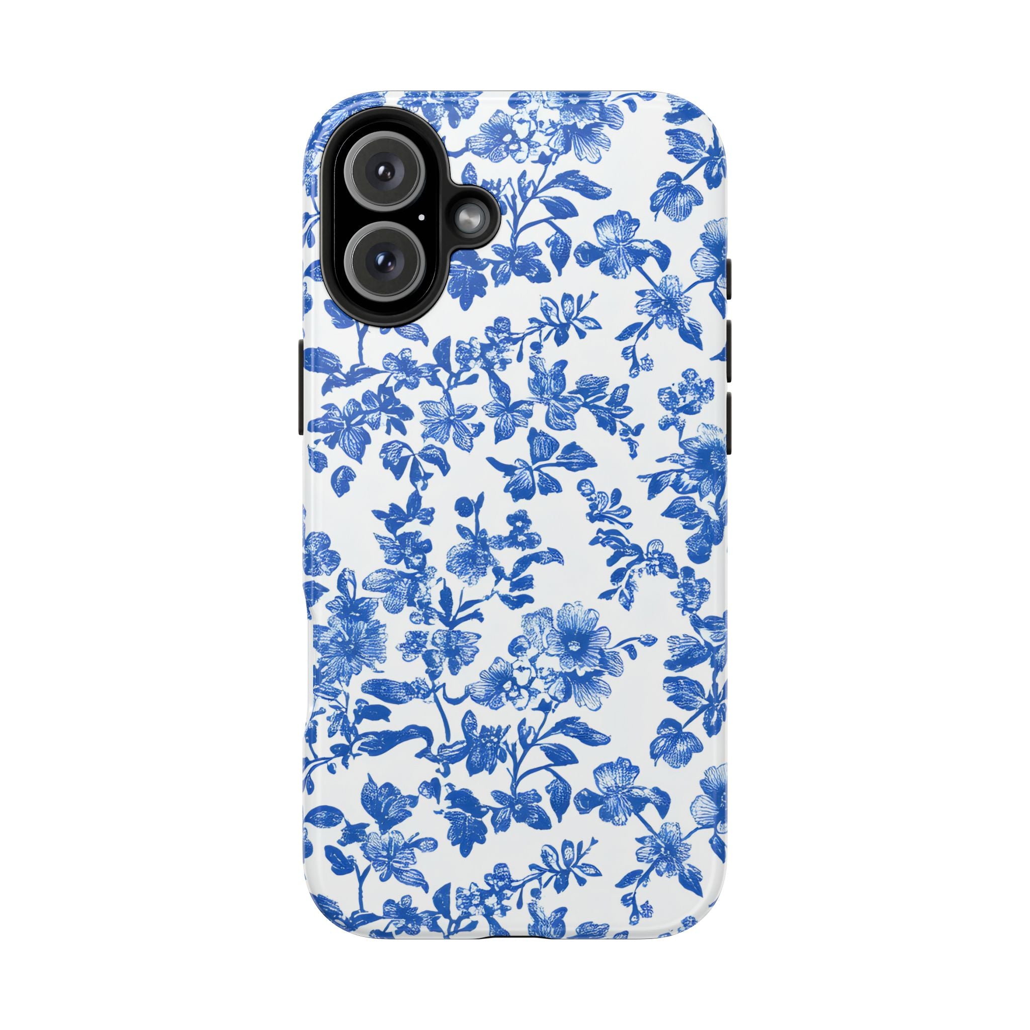 french-toile-floral-tough-iphone-case-blue-iphone-cover-protective-iphone-case-hard-shell-iphone-case-vintage-design-phone-ca