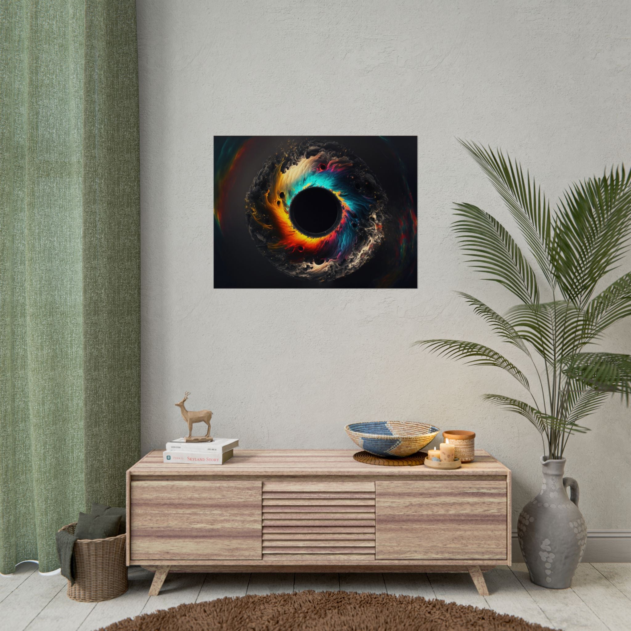 colorful-eye-poster-wall-art-black-hole-wall-decor-abstract-eye-artwork-home-decor-living-room-decor