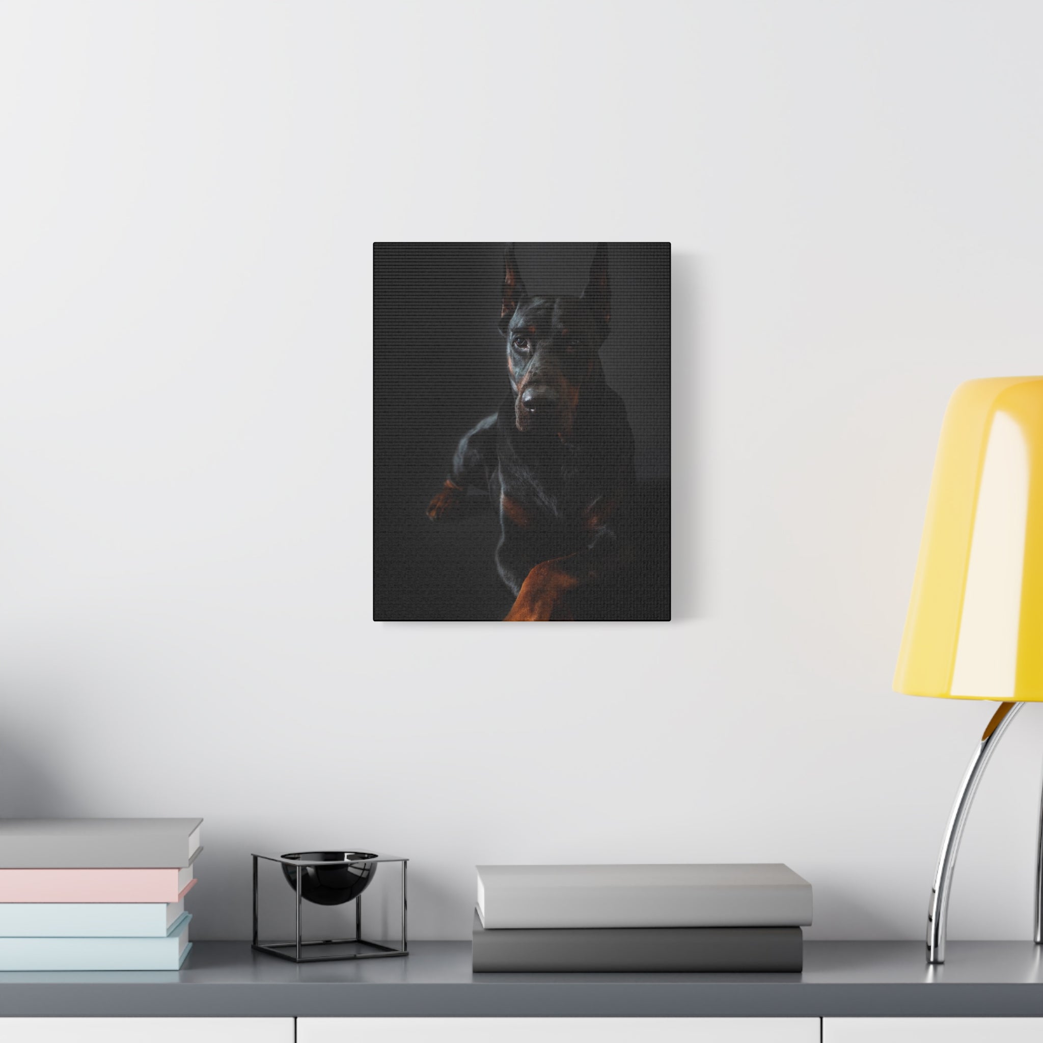 canvas-print-doberman-dog-wall-art-home-decor-office-decor-stretched-matte-canvas-1-25-gift-for-dog-lovers-animal-artwork-pet