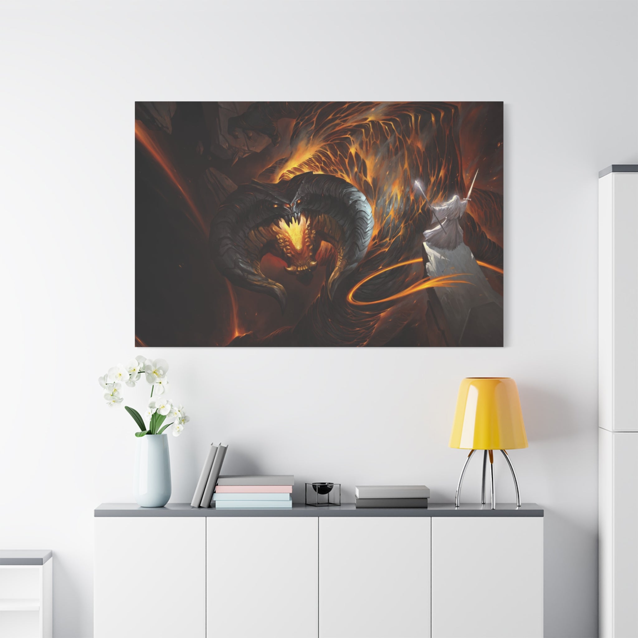canvas-print-lord-of-the-rings-gandalf-you-shall-not-pass-lotr-wall-art-geek-decor-movie-poster-lotr-wall-decor