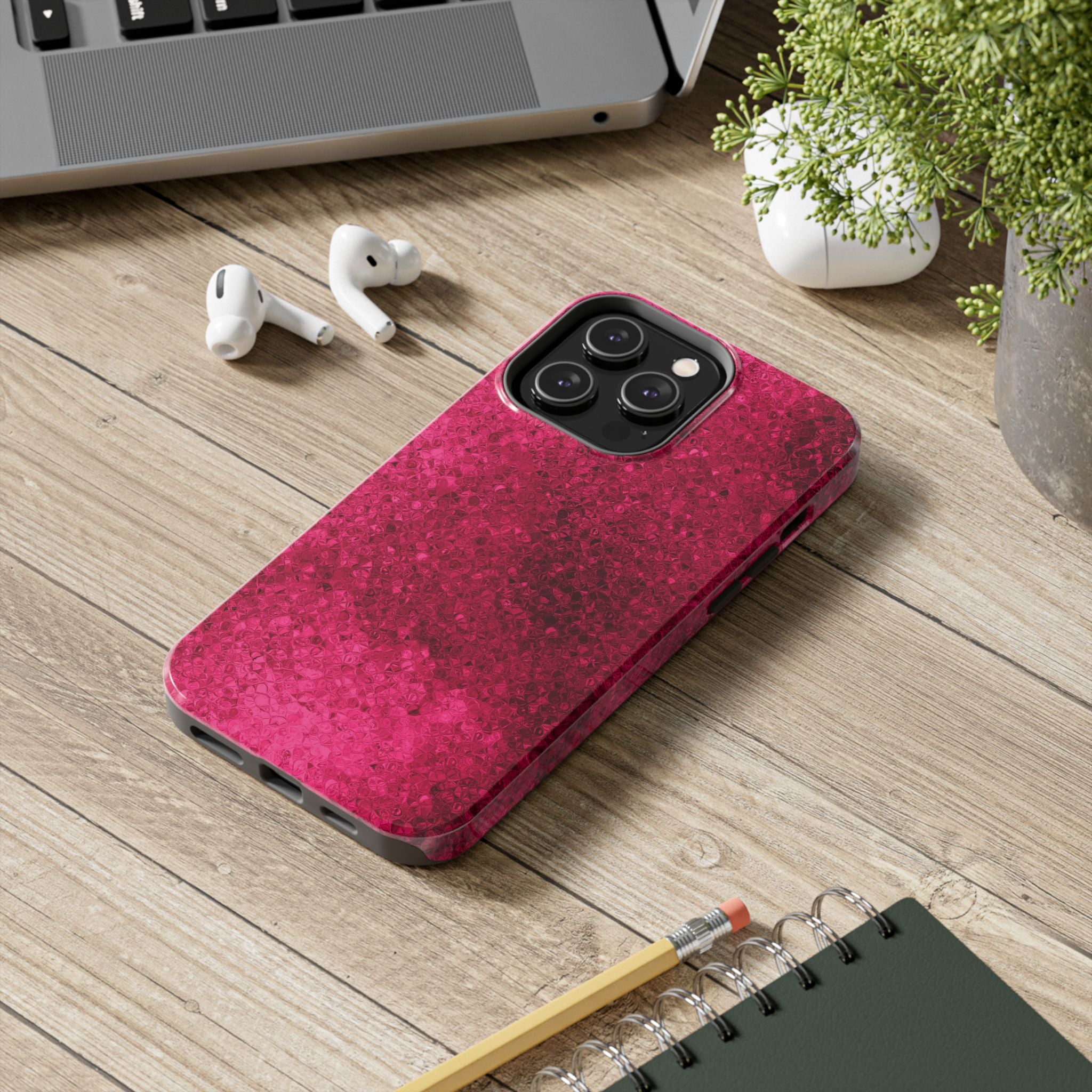 glittery-pink-barbie-iphone-tough-cases-girly-phone-covers-protective-smartphone-cases-iphone-15-16-pro-max-trendy-pink-phone