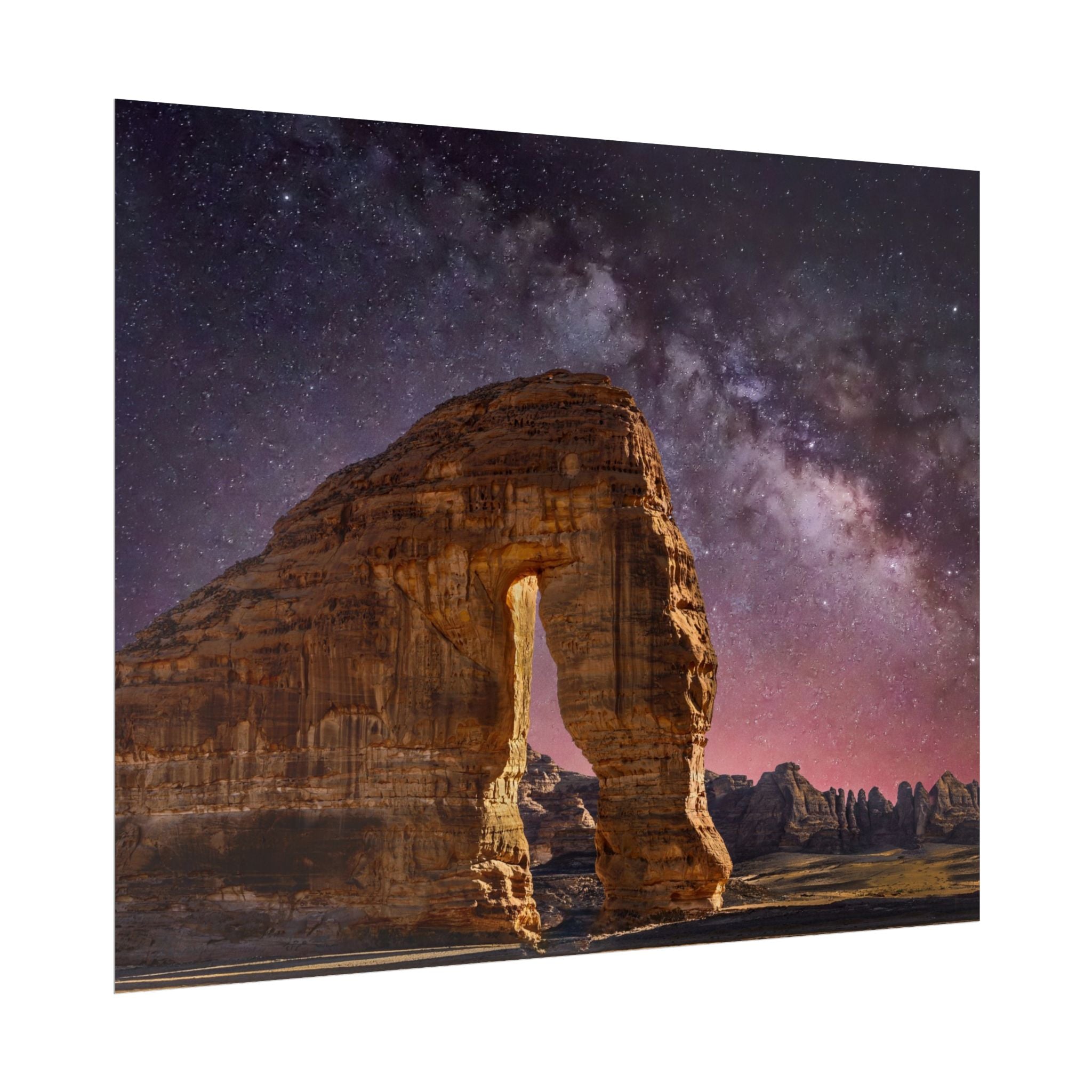desert-landscape-poster-print-milky-way-poster-wall-art-milky-way-decor-artwork-unique-home-decor-starry-night-picture