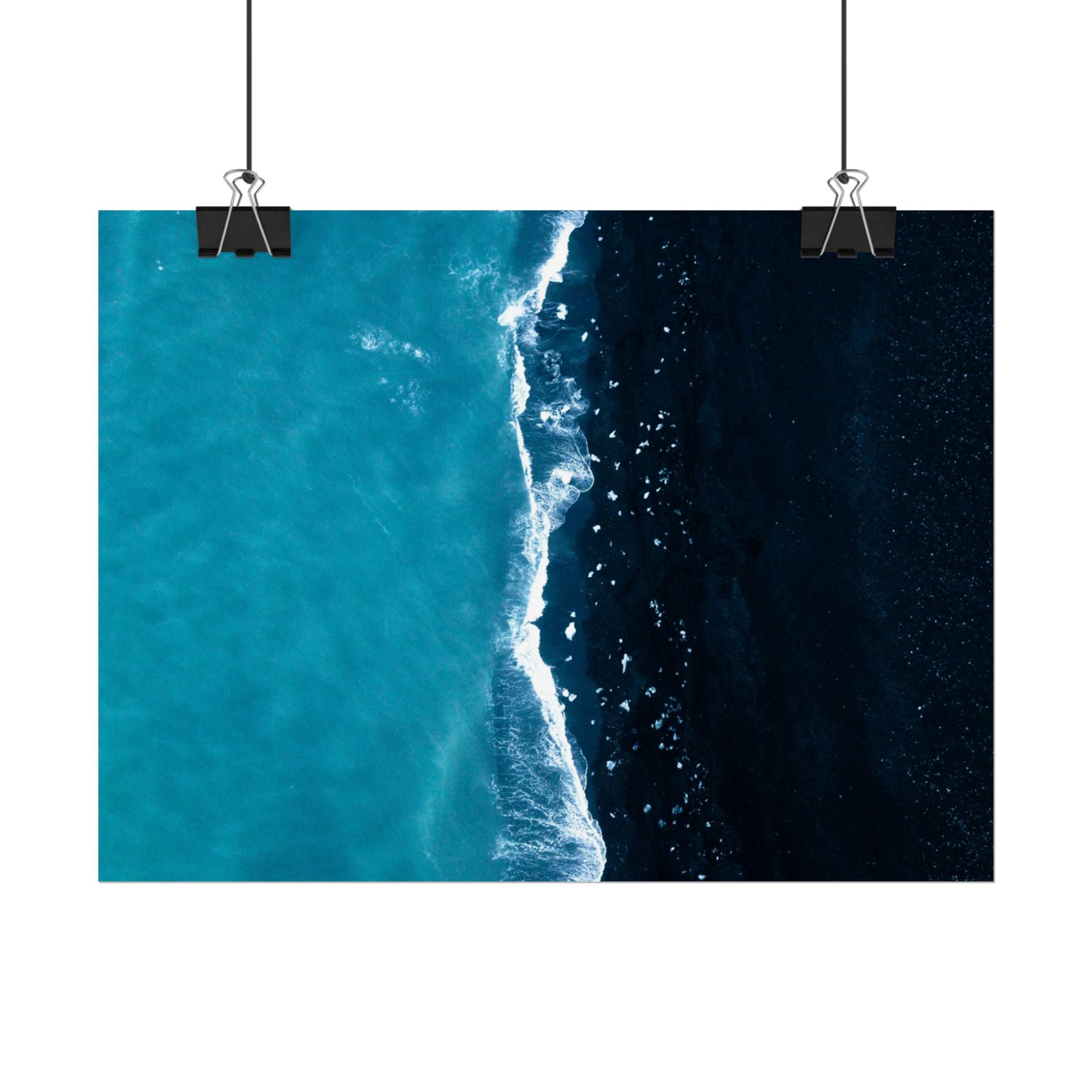 ocean-minimalist-decor-poster-print-beach-wall-art-coastal-photography-blue-ocean-print-sand-landscape-home-office-decoration