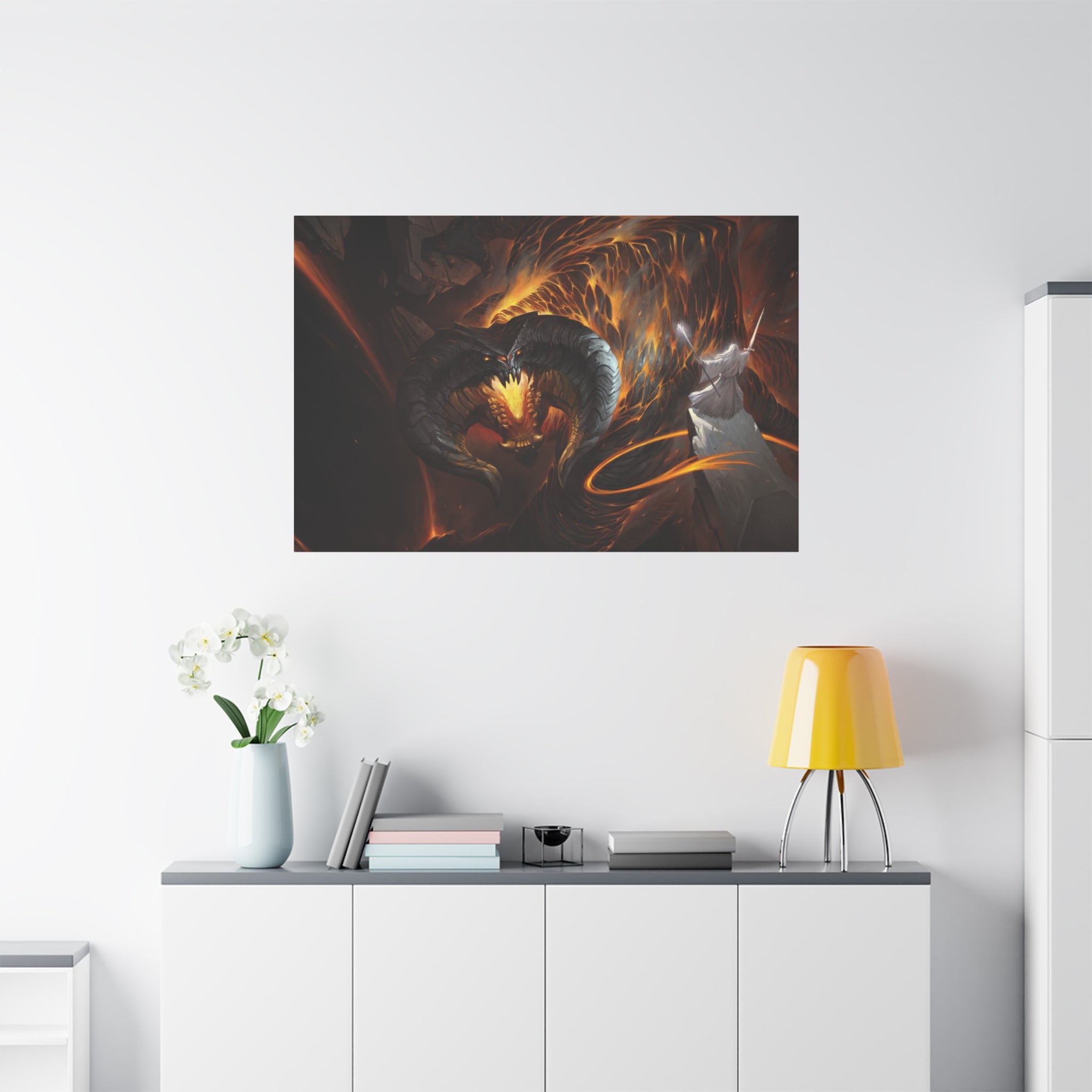 canvas-print-lord-of-the-rings-gandalf-you-shall-not-pass-lotr-wall-art-geek-decor-movie-poster-lotr-wall-decor