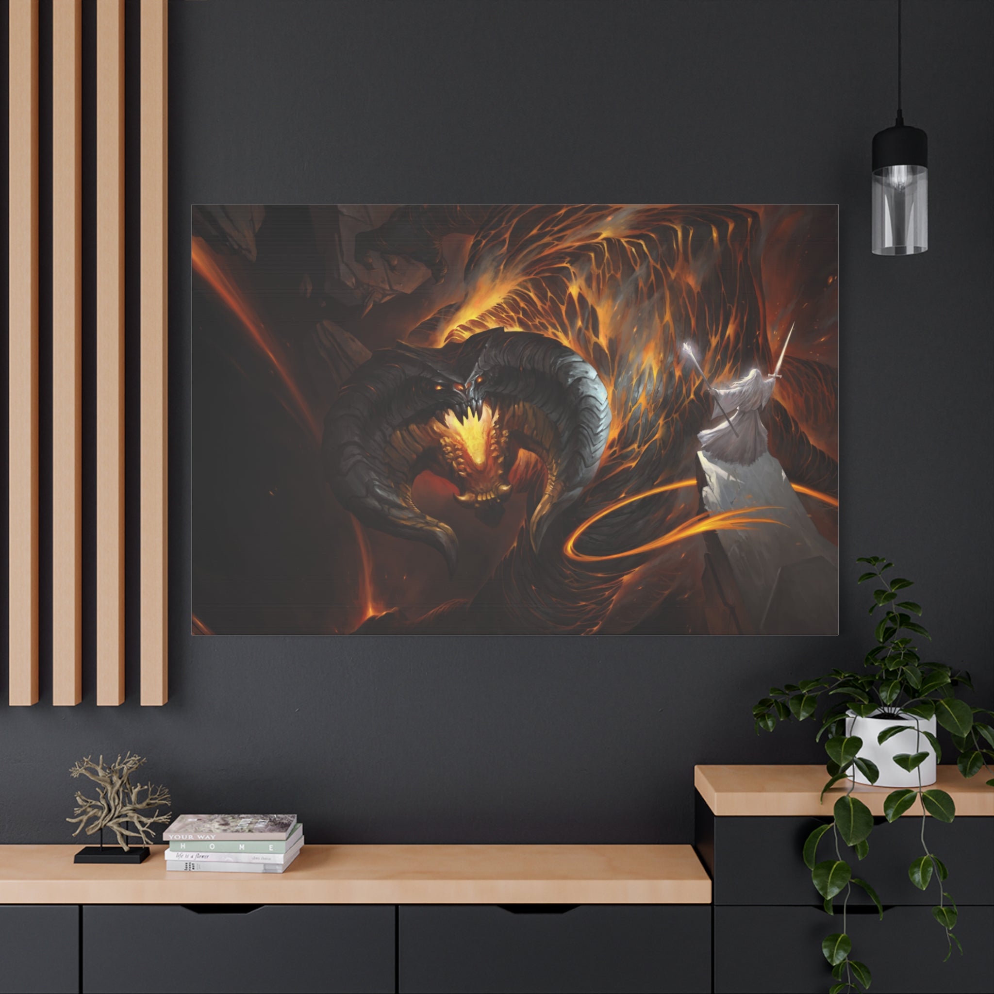 canvas-print-lord-of-the-rings-gandalf-you-shall-not-pass-lotr-wall-art-geek-decor-movie-poster-lotr-wall-decor