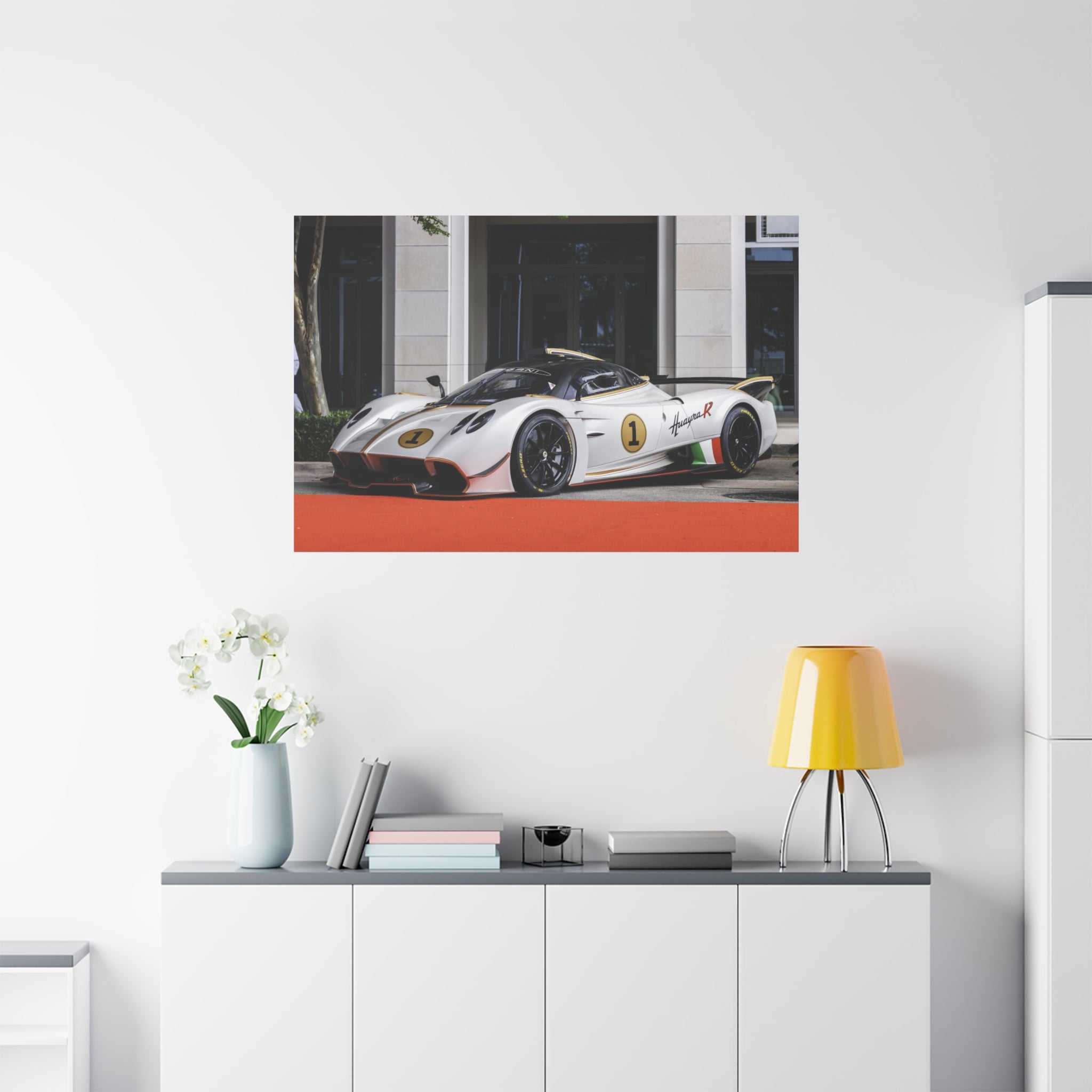canvas-print-pagani-huayra-r-supercar-wall-art-matte-stretched-canvas-hypercar-decor-living-room-wall-decor