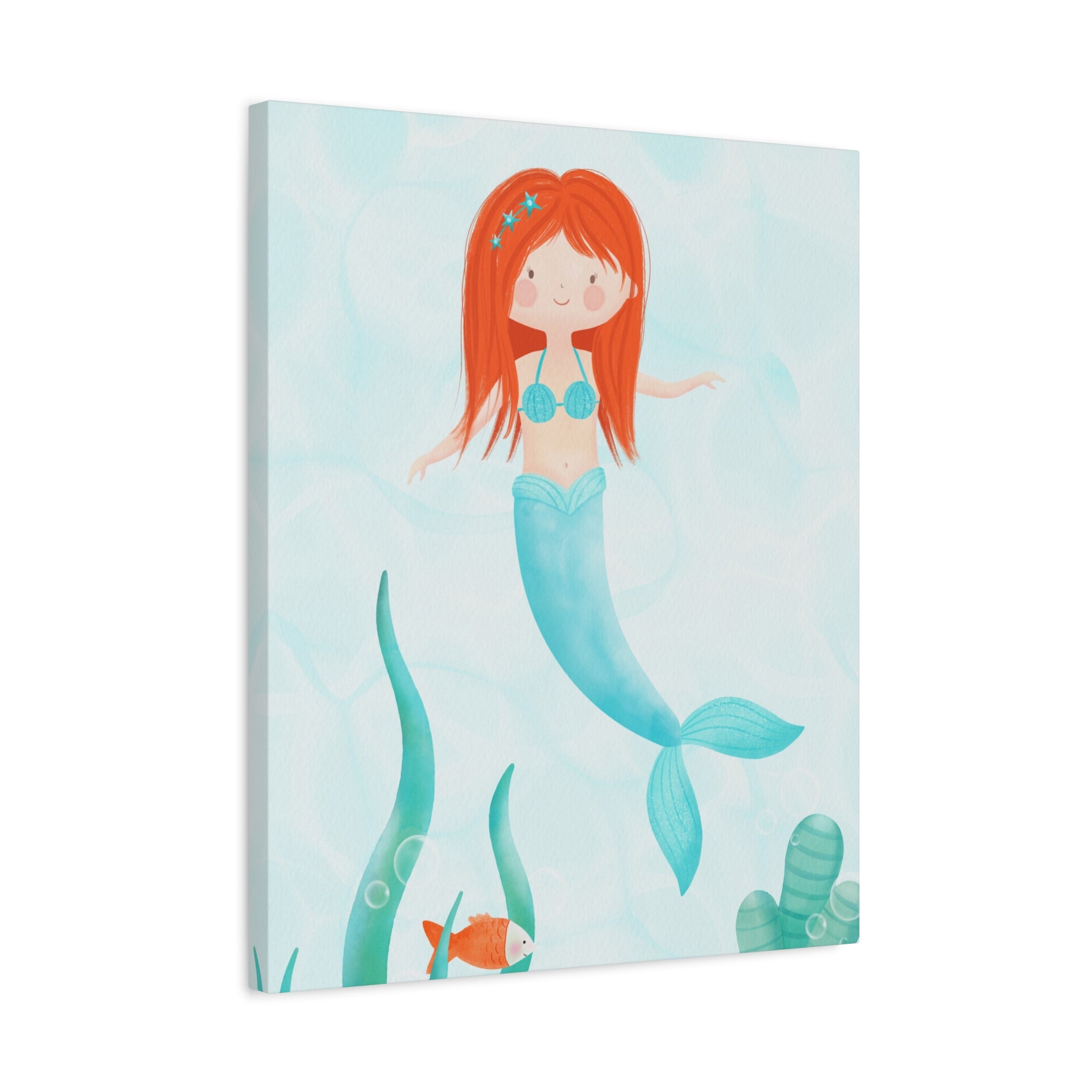 canvas-wall-art-cute-blue-mermaid-nursery-decor-blue-mermaid-print-nursery-art-cute-blue-mermaid-decoration-baby-nursery-merm