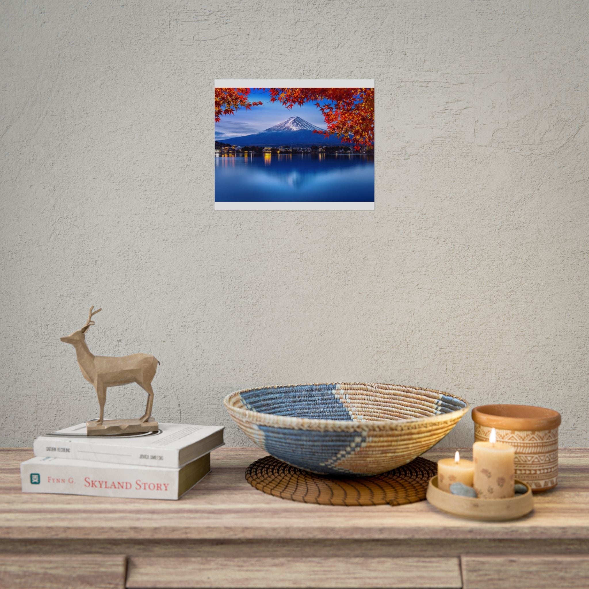 mount-fuji-poster-wall-art-japan-nature-park-autumn-lake-print-poster-art-home-decor-gift-living-room-decor-japanese-home-dec